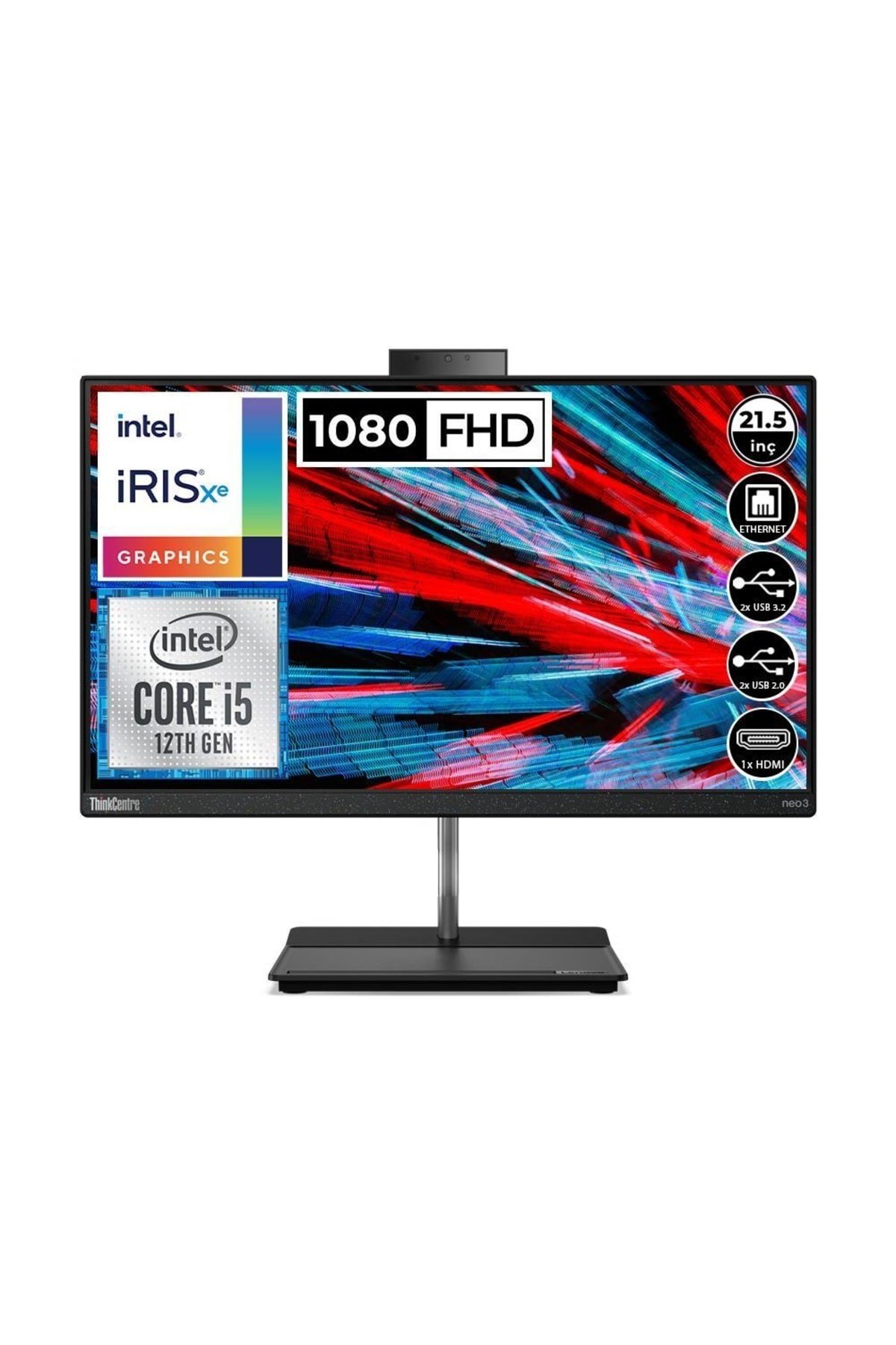 Thinkcentre Neo 30a 12b1001mtx06 I5-1240p 32gb 512ssd 21.5