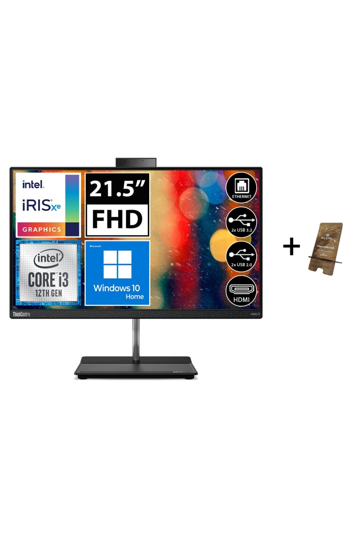 Thinkcentre Neo 30a 12b10045tx07 I3-1220p 8gb 512ssd 21.5