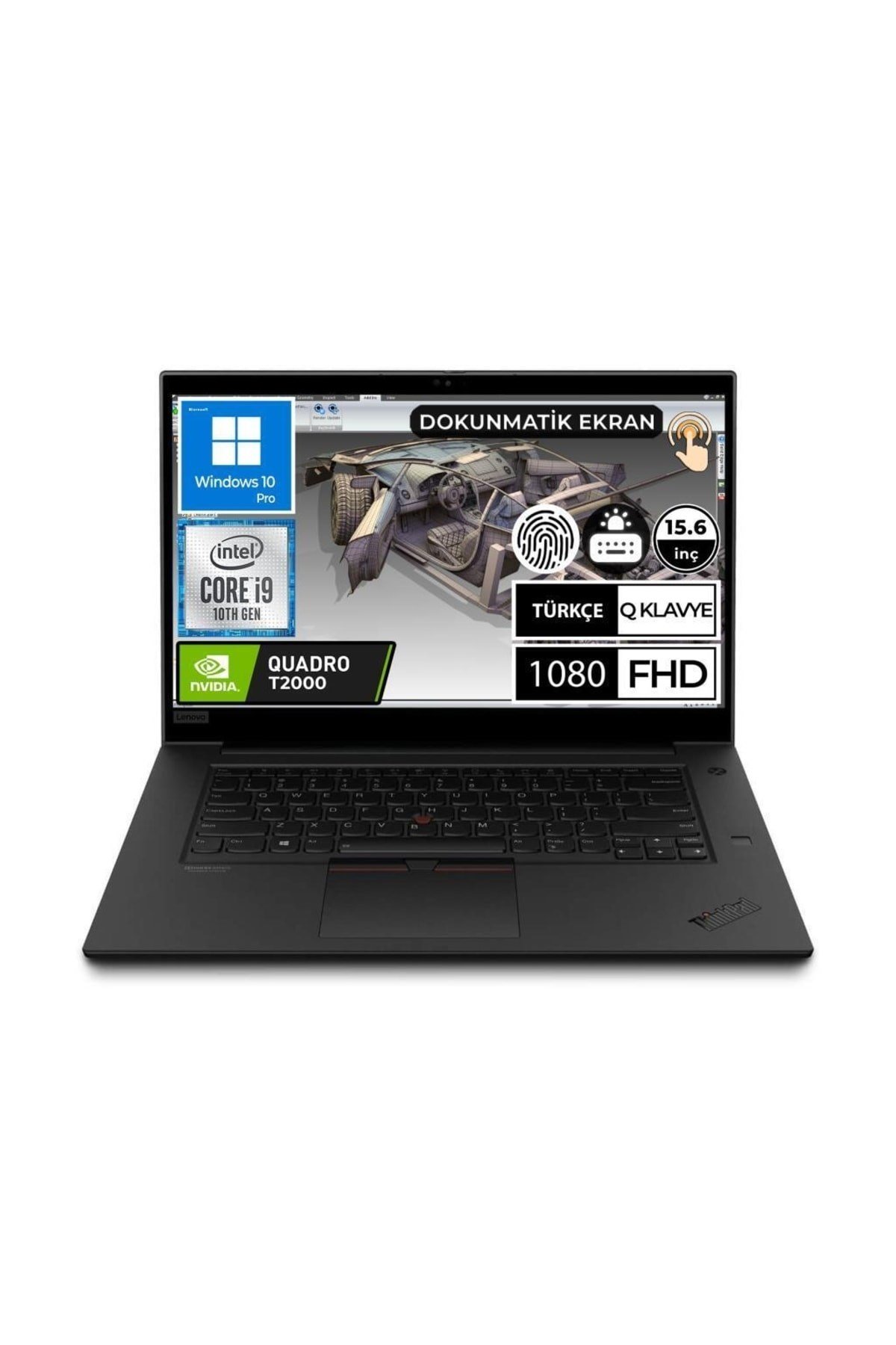 Thinkpad P1 20ths19thu I9-10885h 16gb 1tbssd T2000 15.6