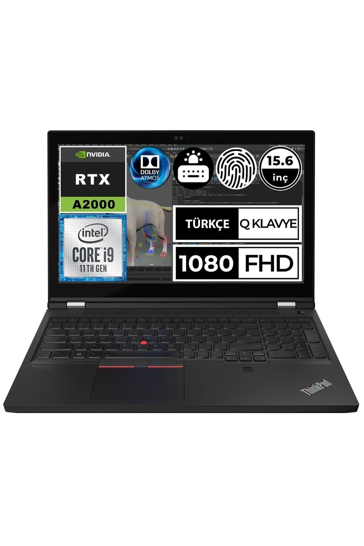 Thinkpad P15 20yq001dtx03 I9-11950h 32gb 512ssd A2000 15.6