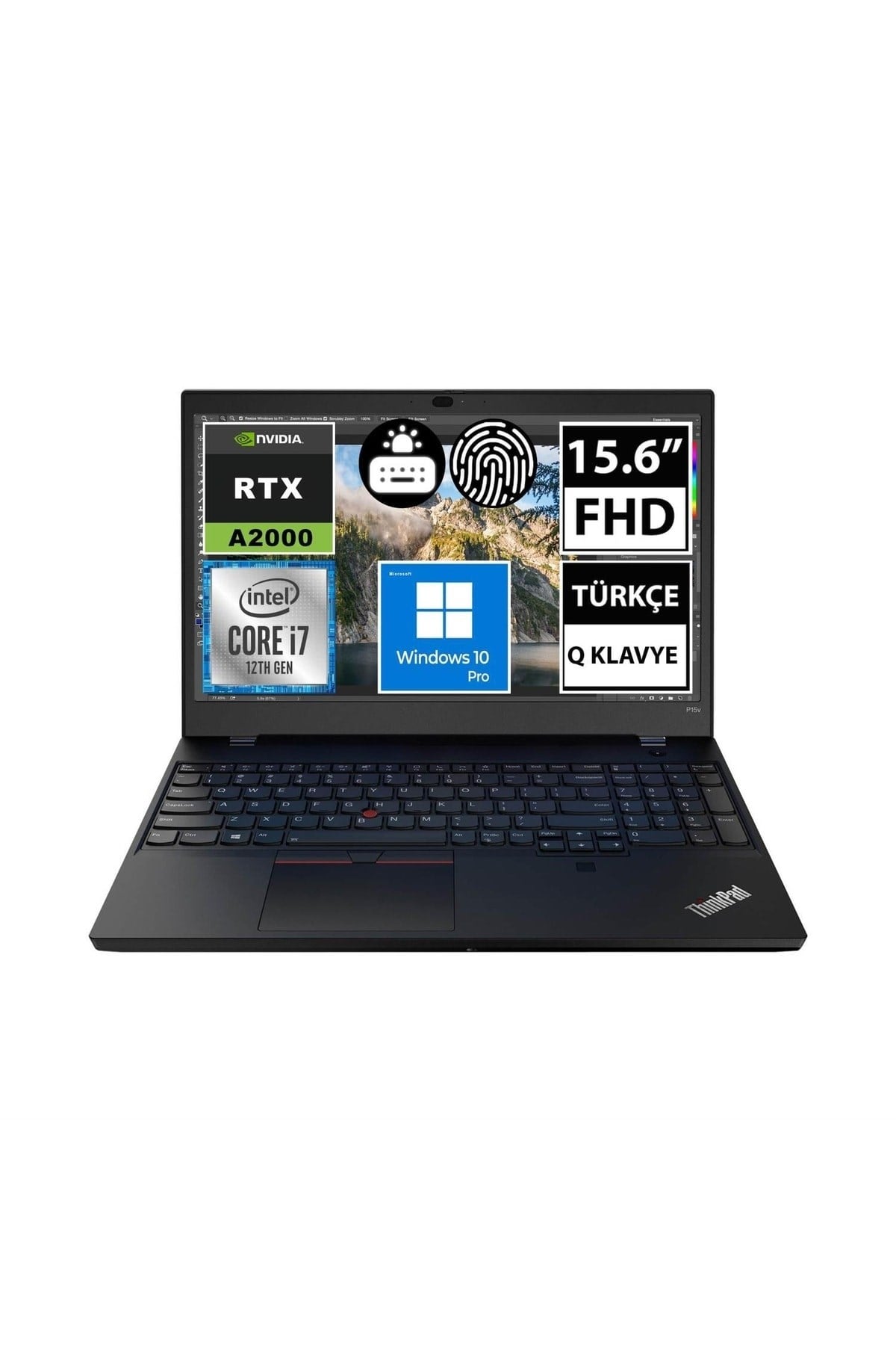 Thinkpad P15v 21d8003ptx08 I7-12800h 64gb 512ssd+1tbssd A2000 15.6