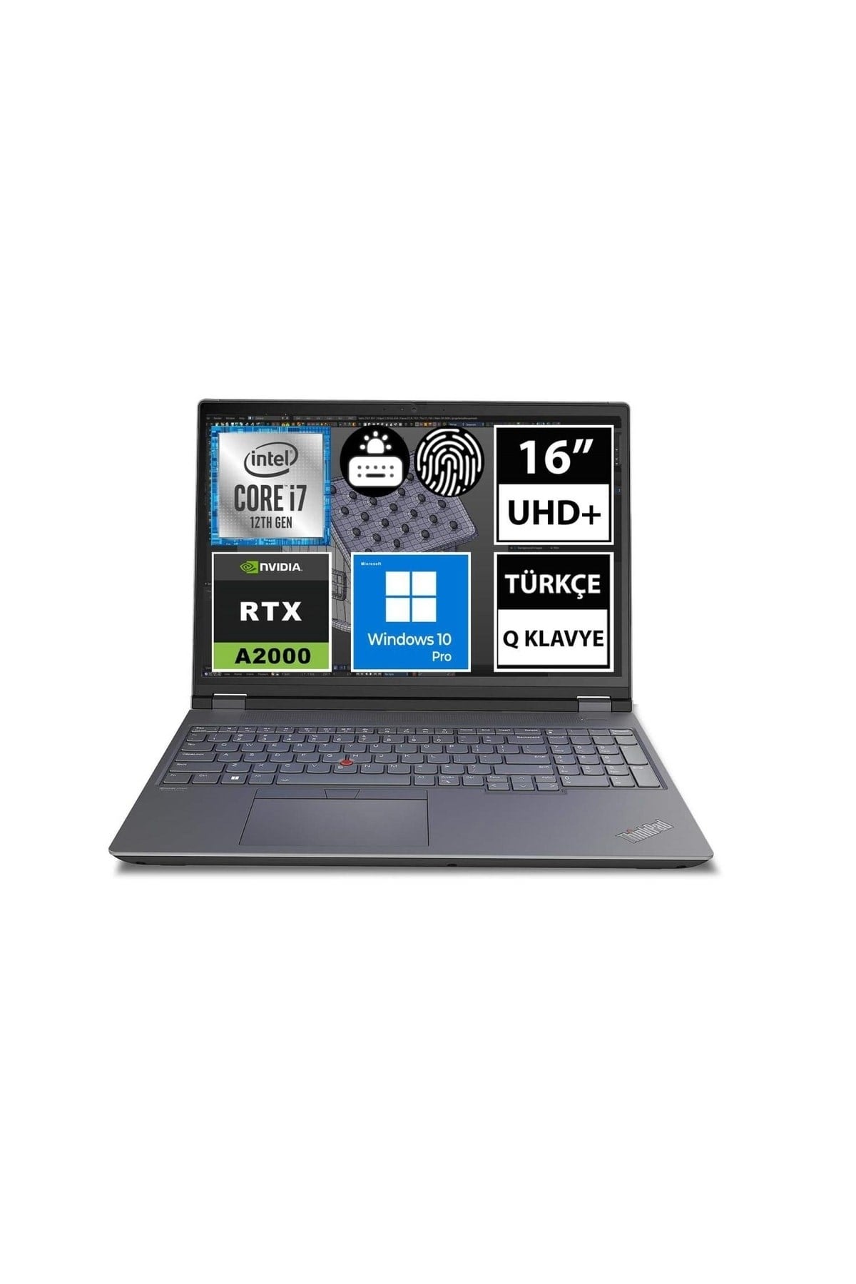 Thinkpad P16 21d60017tx05 I7-12800hx 64gb 512ssd+1tbssd A2000 16