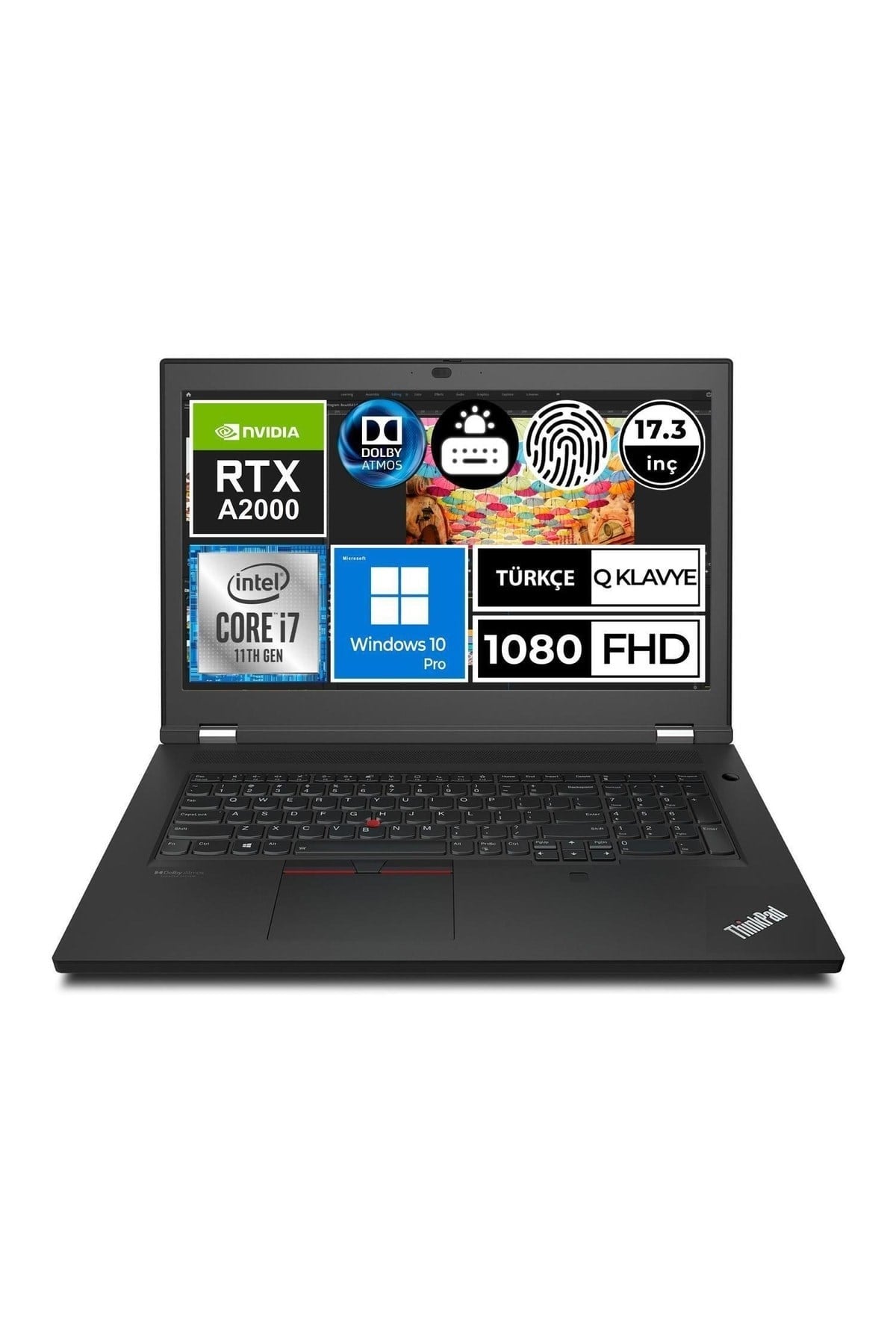 Thinkpad P17 20yu001xtx02 I7-11800h 16gb 512ssd+1tbssd A2000 17.3