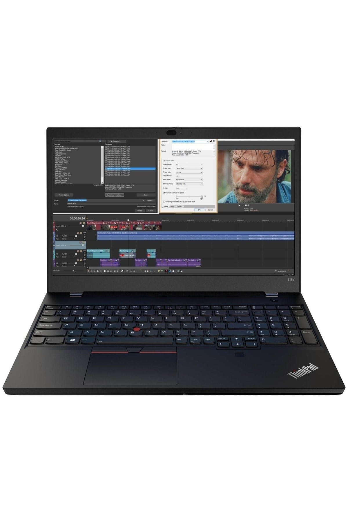Thinkpad T15p 20tn0019tx02 I7-10750 16gb 512ssd+1tbssd Gtx1050 15.6