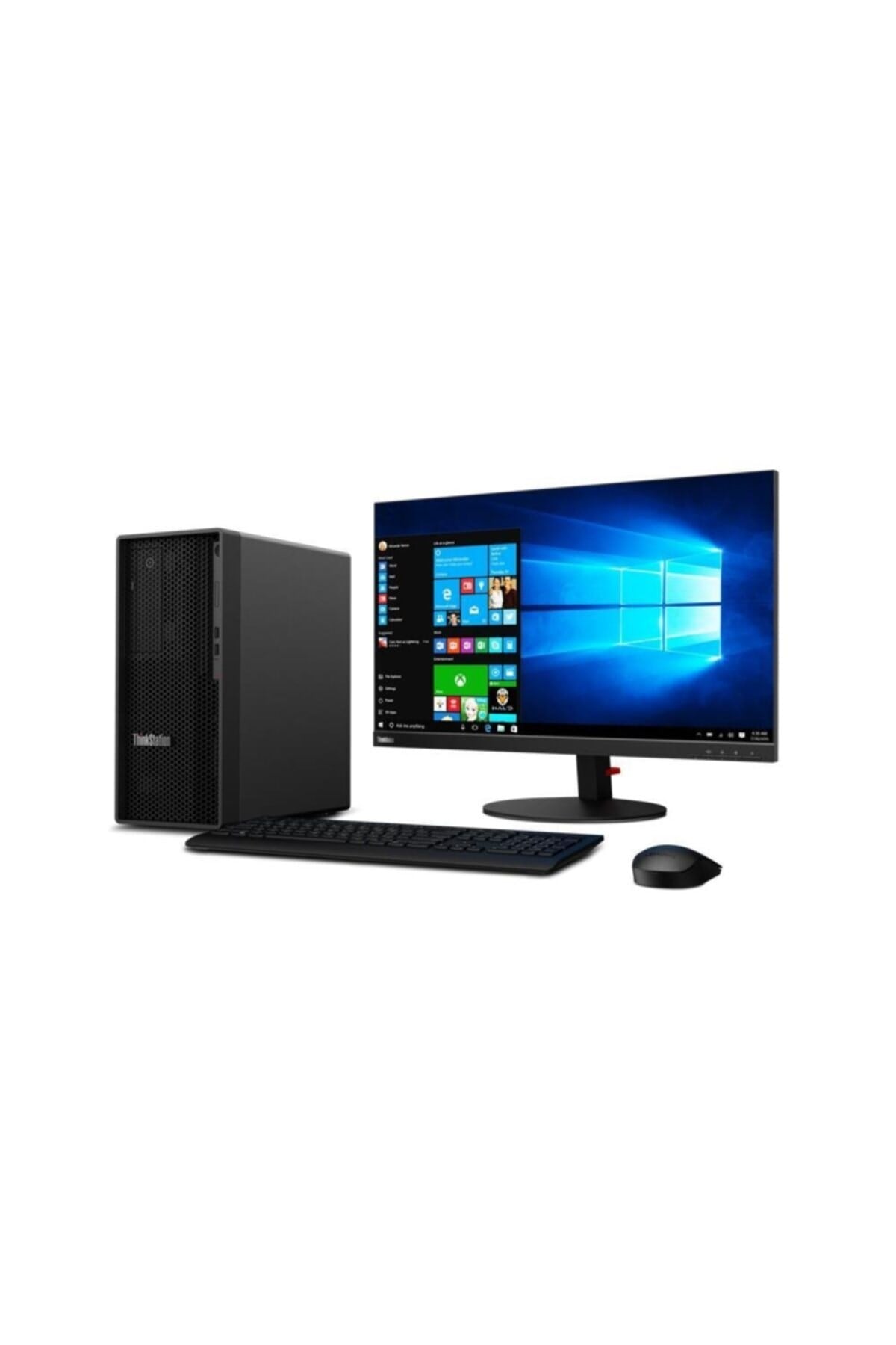 Thinkstation P340 30dh00fttx03 Intel Xeon W 1270 32gb 1tb + 1tb Ssd P2200 Windows 10 Pro
