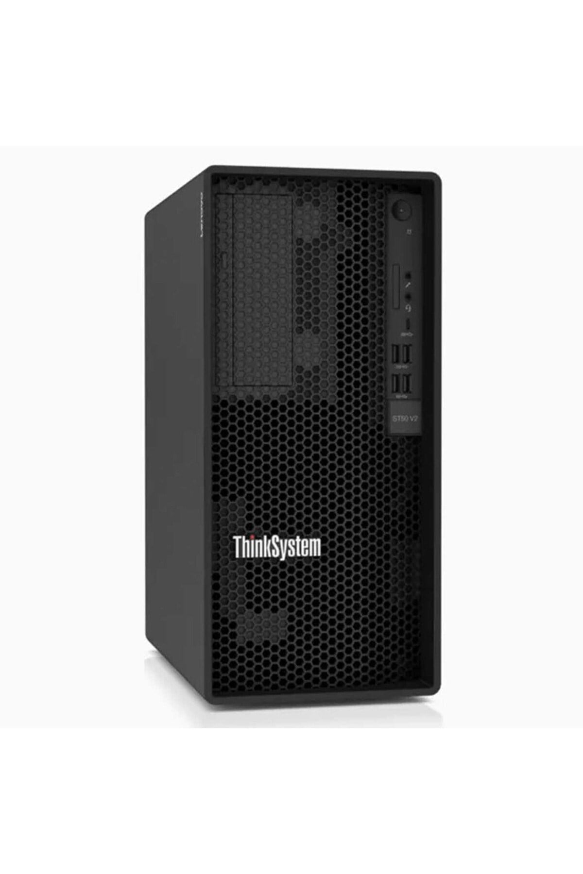 ThinkSystem ST50 V2 7D8JA043EA-V1A001 E-2324G 32GB 480SSD FreeDOS Tower Sunucu