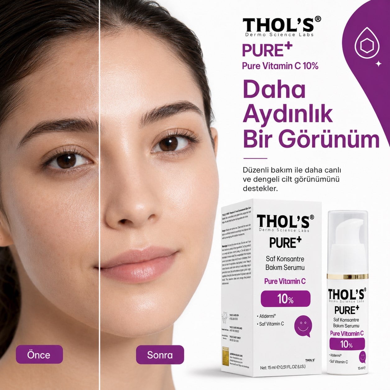THOL'S TB54 THOL'S PURE+ VITAMIN C 10% (TB54) SERUM - 15 ML