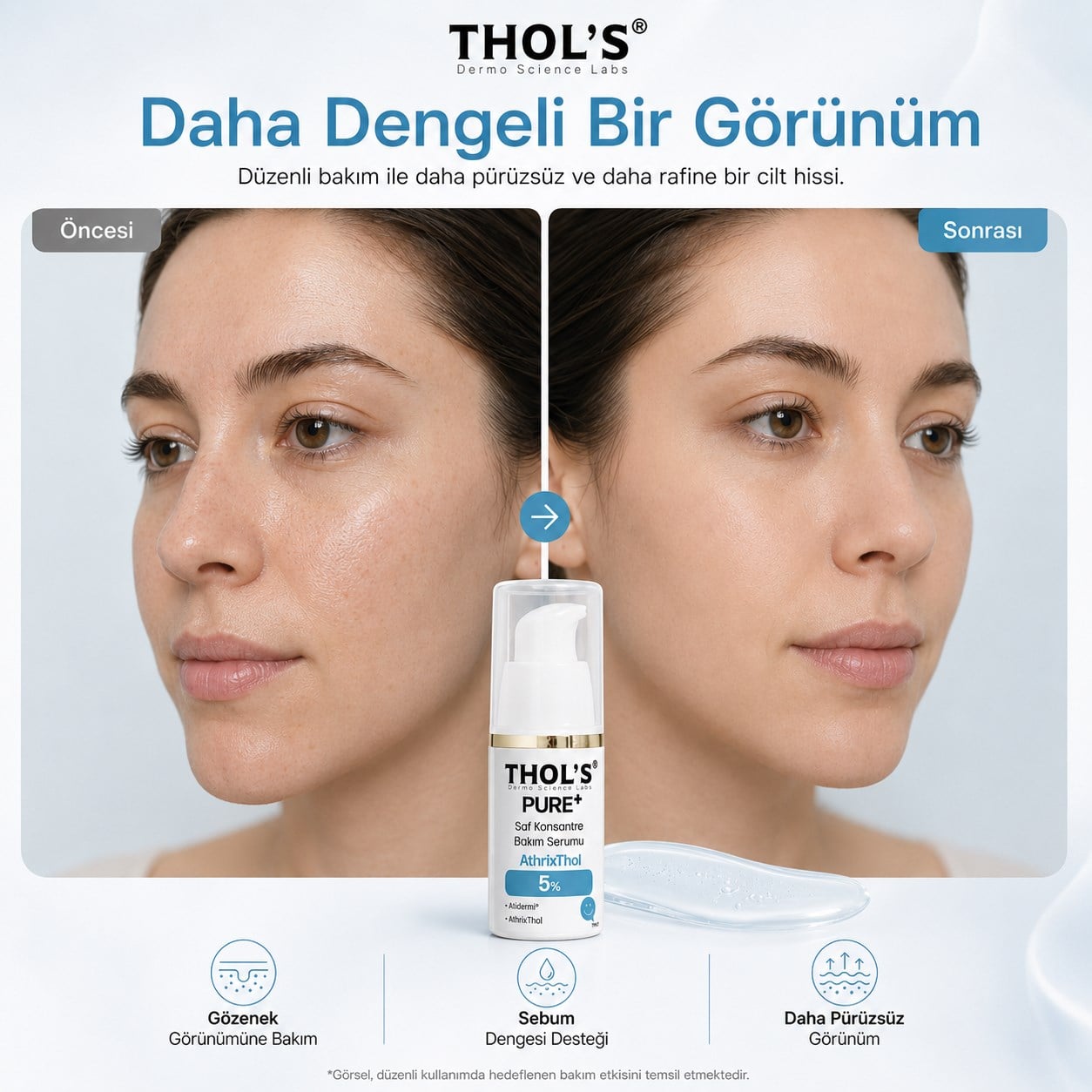 THOLS THOL'S PURE+ ATHRIXTOL 5% (TB72) SERUM - 15 ML