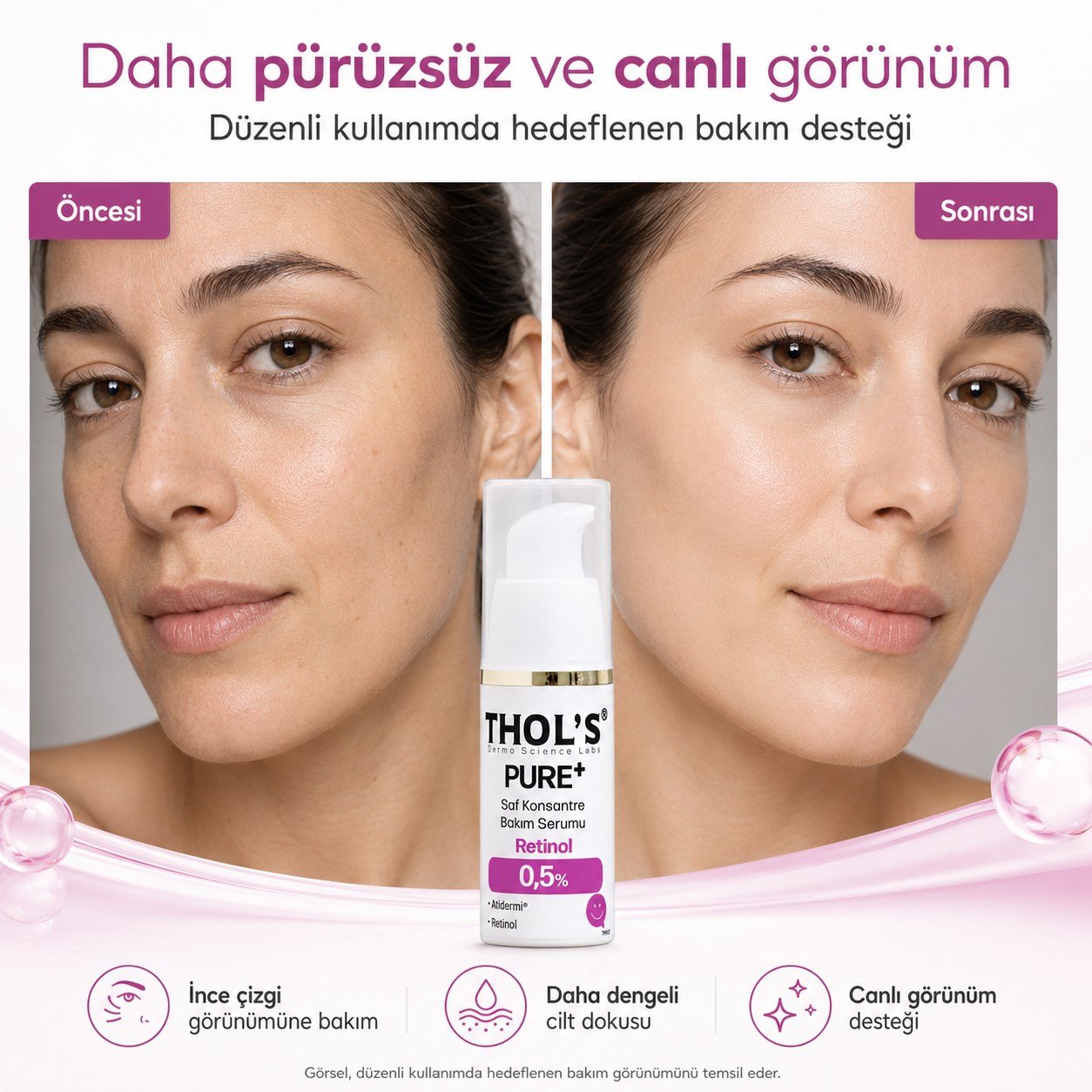 THOLS THOL'S PURE+ RETINOL 0,5% (TB64) SERUM - 15 ML