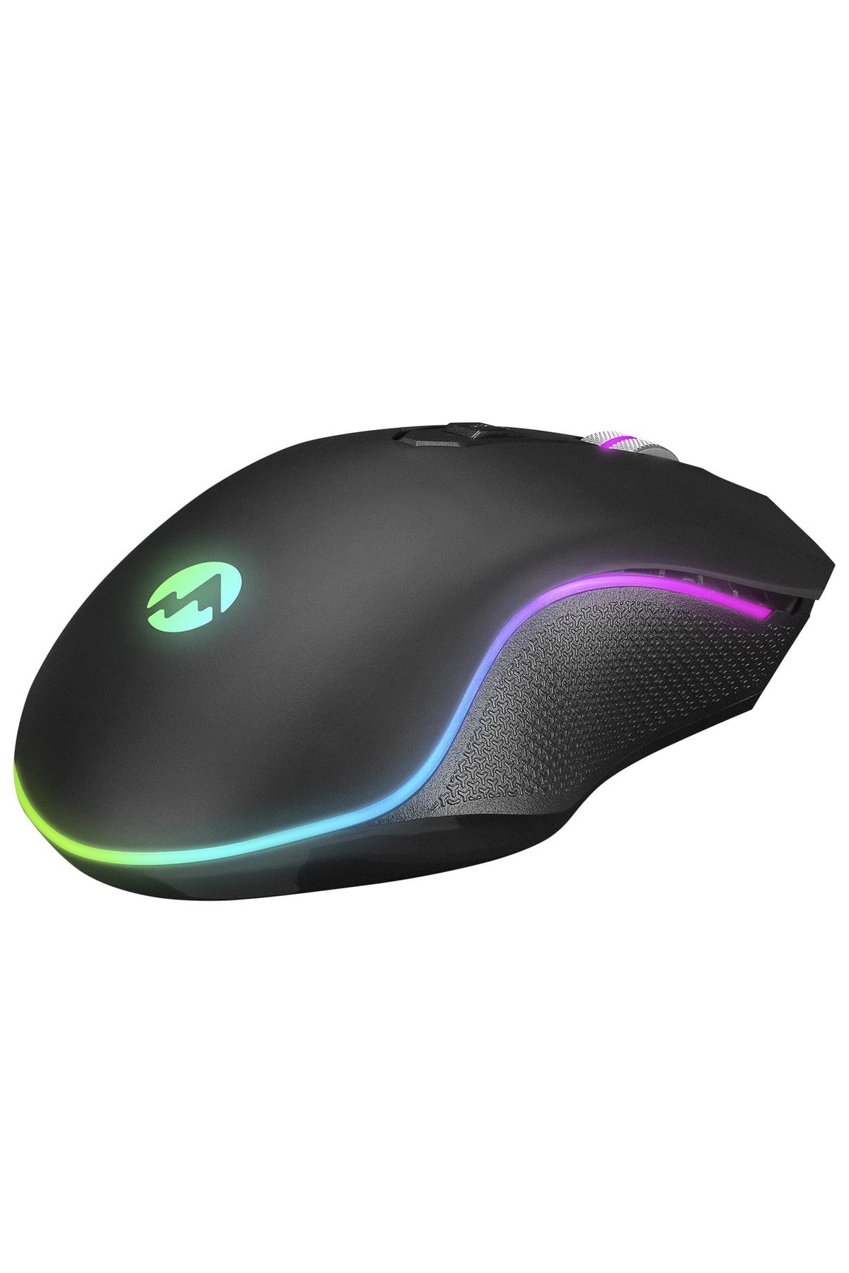 TITANIO Usb Gümüş 7200dpi RGB Ledli Gaming Oyuncu Mouse (SM-F09)