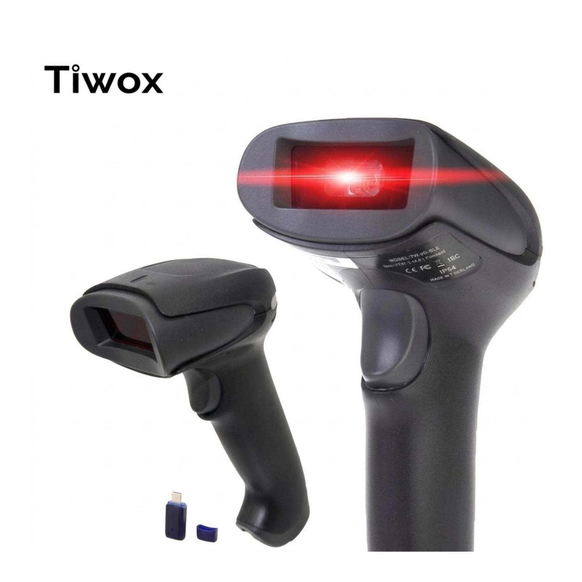 TIWOX  2D KAREKOD KABLOSUZ BARKOD OKUYUCU MINI USB DONGLE