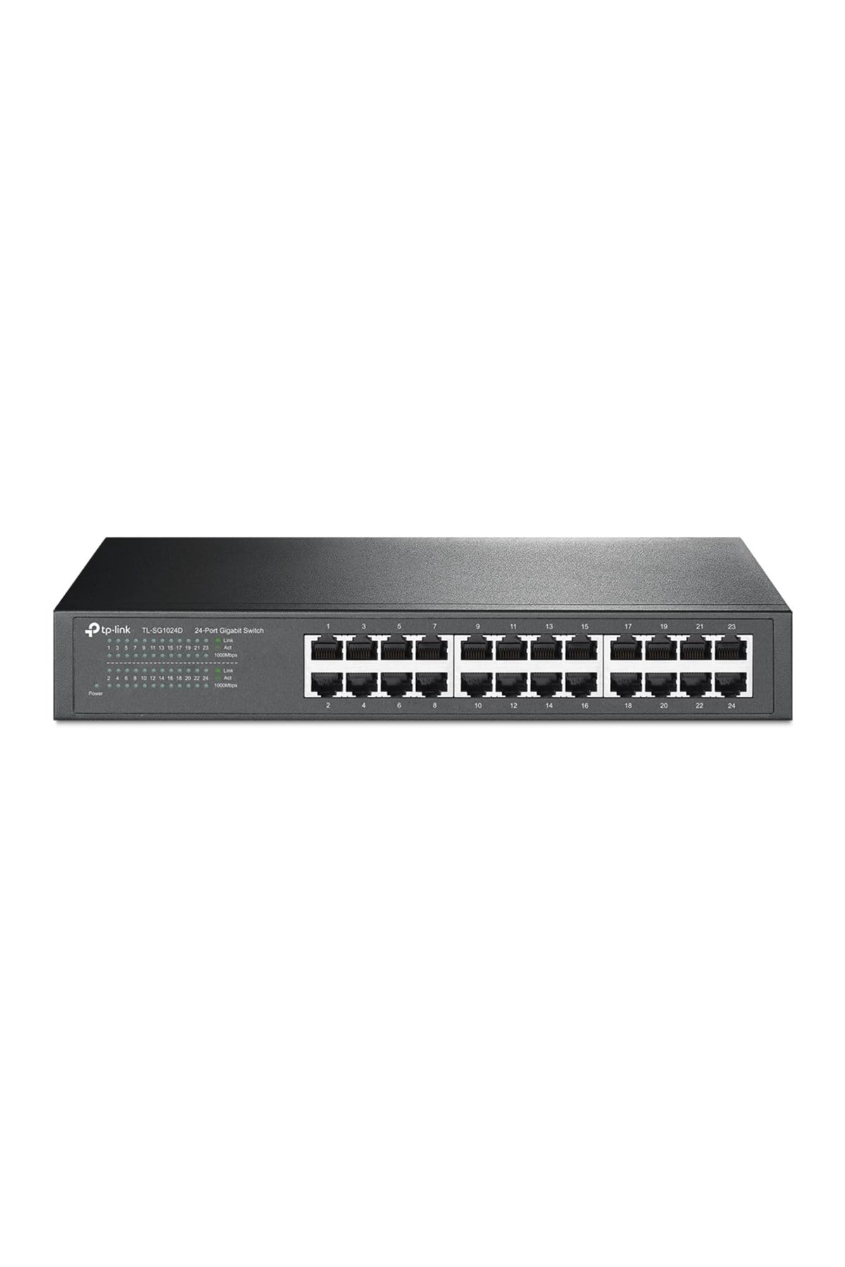 Tl-sg1024d 24 Port Gıgabıt Metal Kasa Rackmount Swıtch