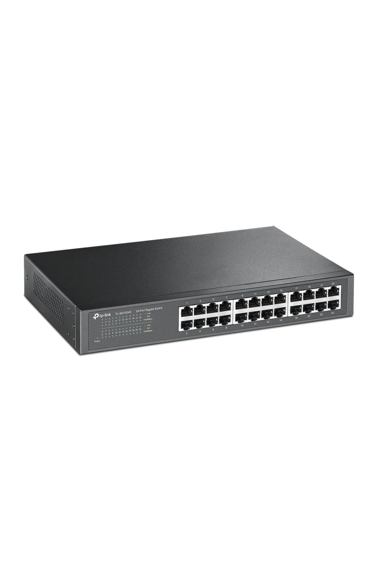 Tl-sg1024d 24 Port Gıgabıt Metal Kasa Rackmount Swıtch