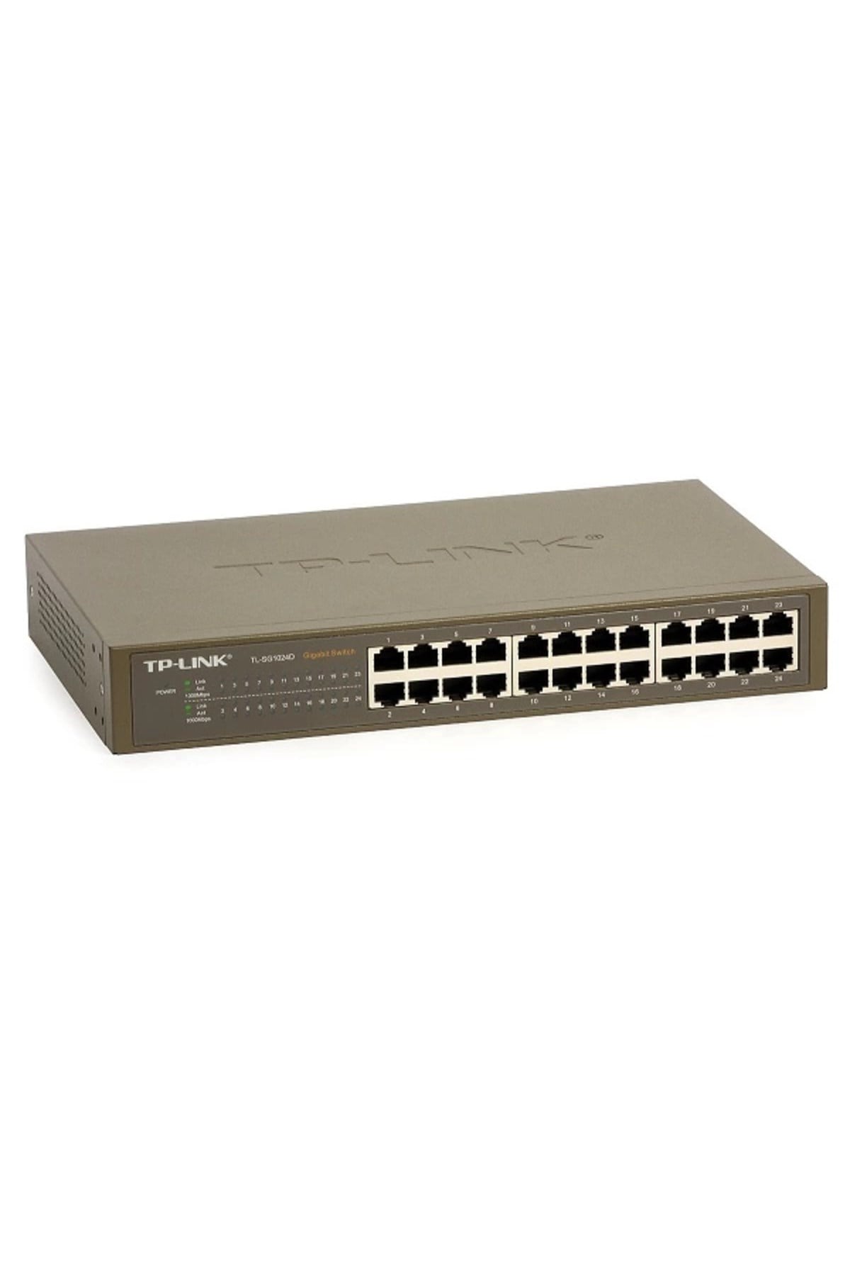 Tl-sg1024d 24 Port Gıgabıt Metal Kasa Rackmount Swıtch