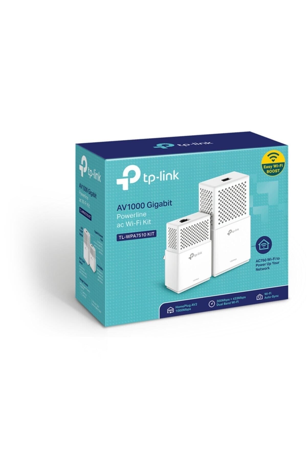 Tl-wpa7510 Kıt 300mbps Av1000 Kablosuz Powerlıne Genişletici