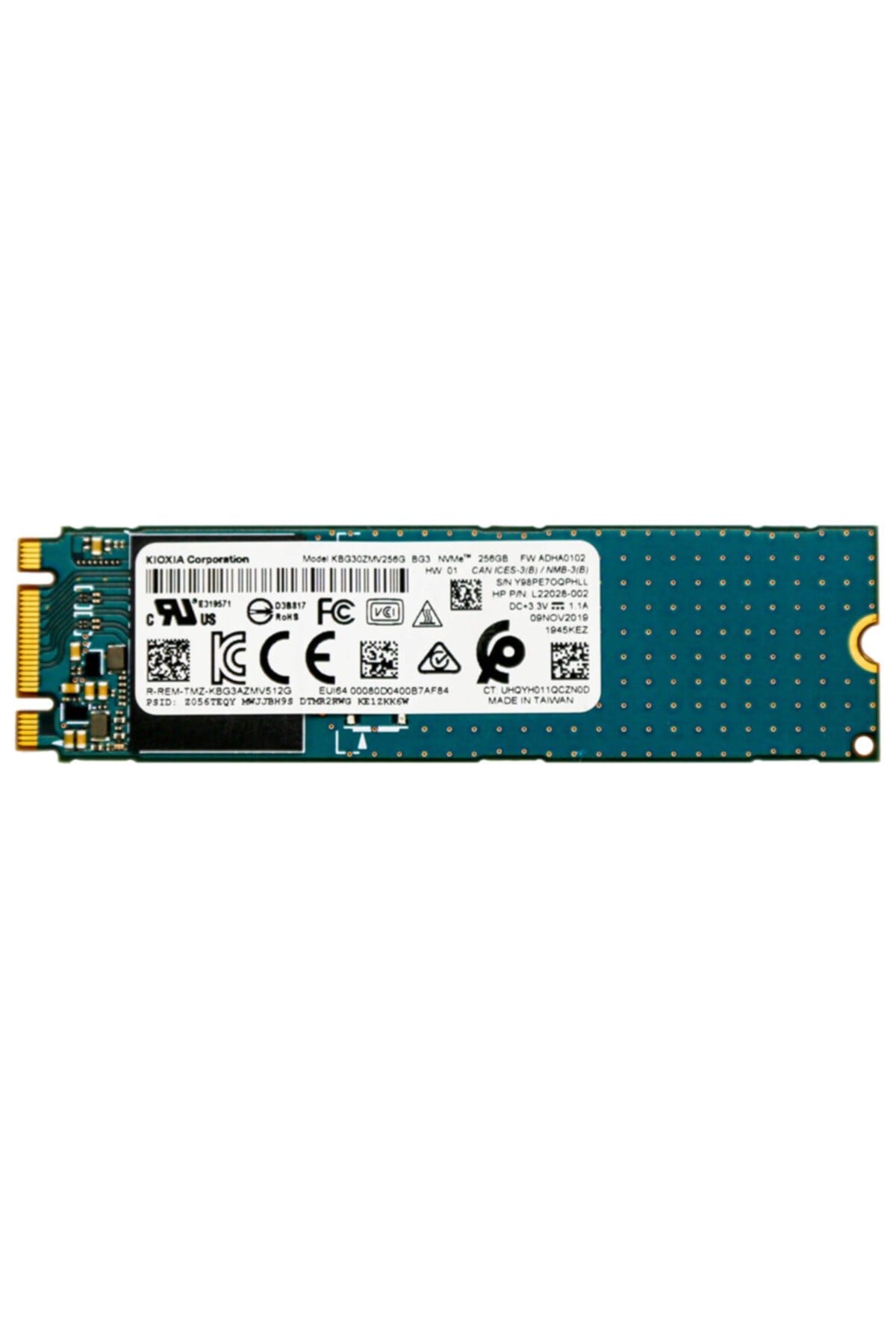 Toshıba Kbg40zns256g 256gb M.2 Ssd 5'li Paket