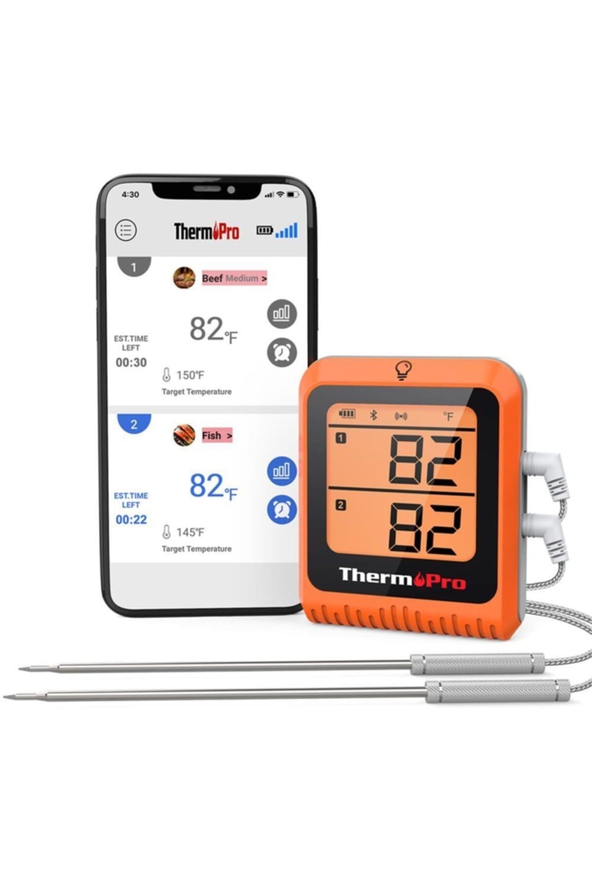 Tp25h2 Android/ıos, Alarmlı Profesyonel Smart Pişirme Termometresi