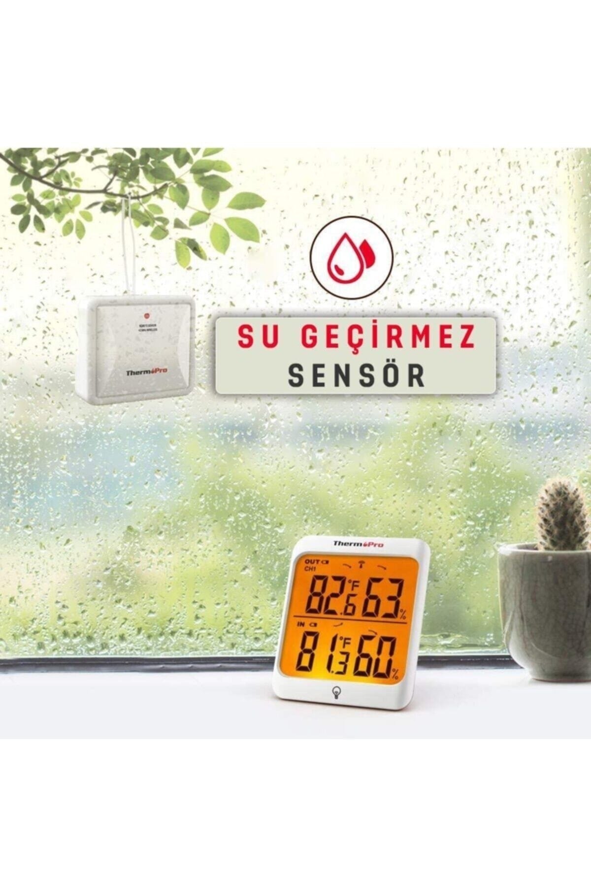 Tp63a Wifi Iç Ve Dış Mekan Dijital Isı Ve Nem Ölçer