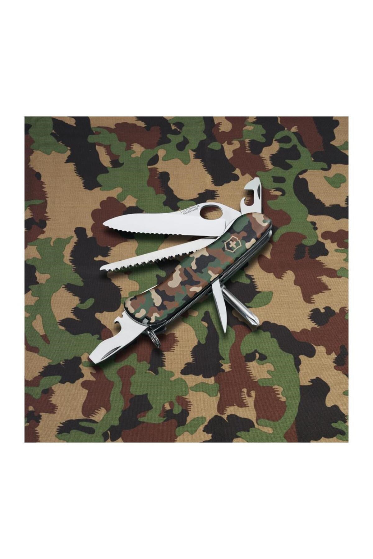 TrailMaster 0.8463.MW94 Kamuflaj İsviçre Çakısı 111mm