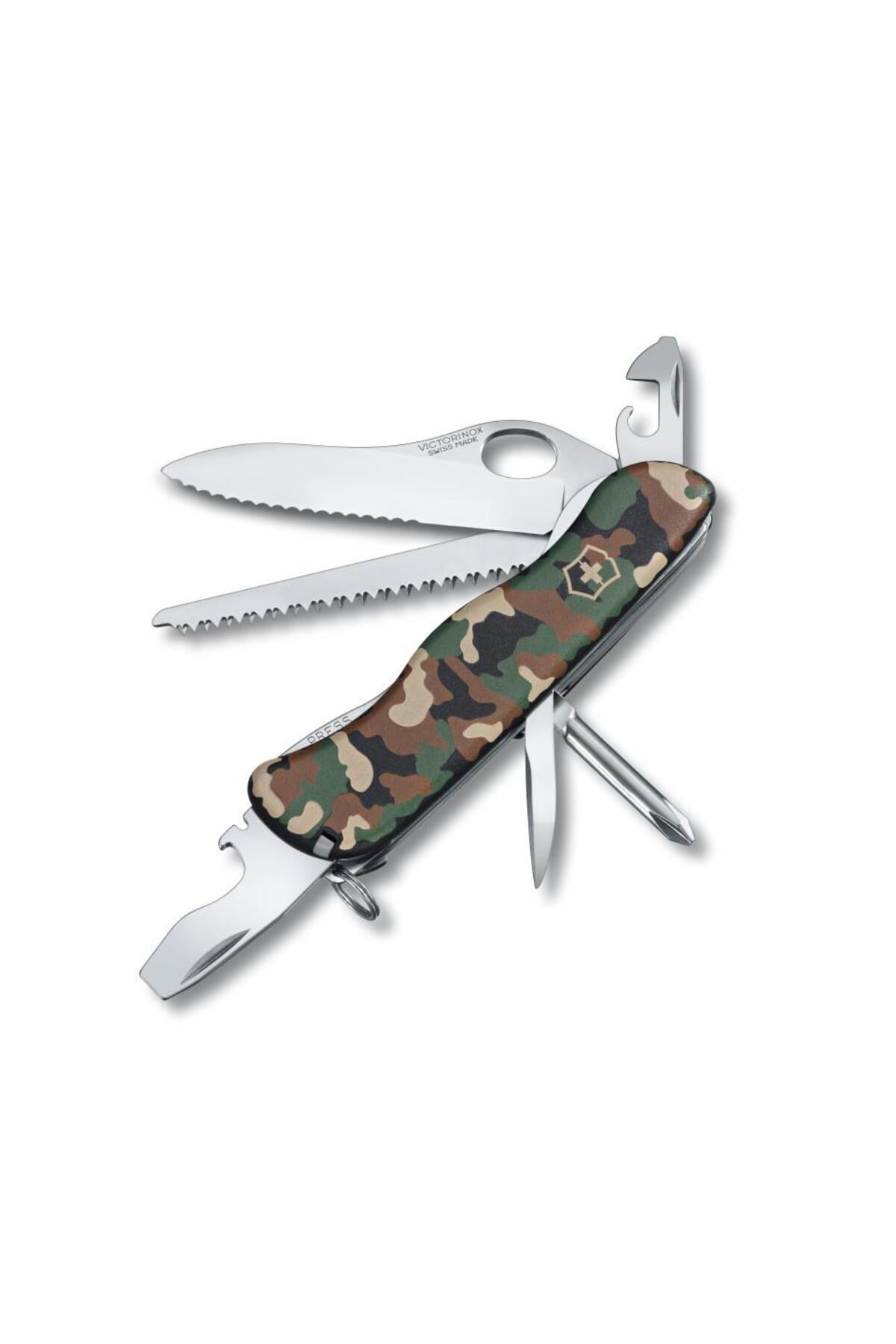 TrailMaster 0.8463.MW94 Kamuflaj İsviçre Çakısı 111mm