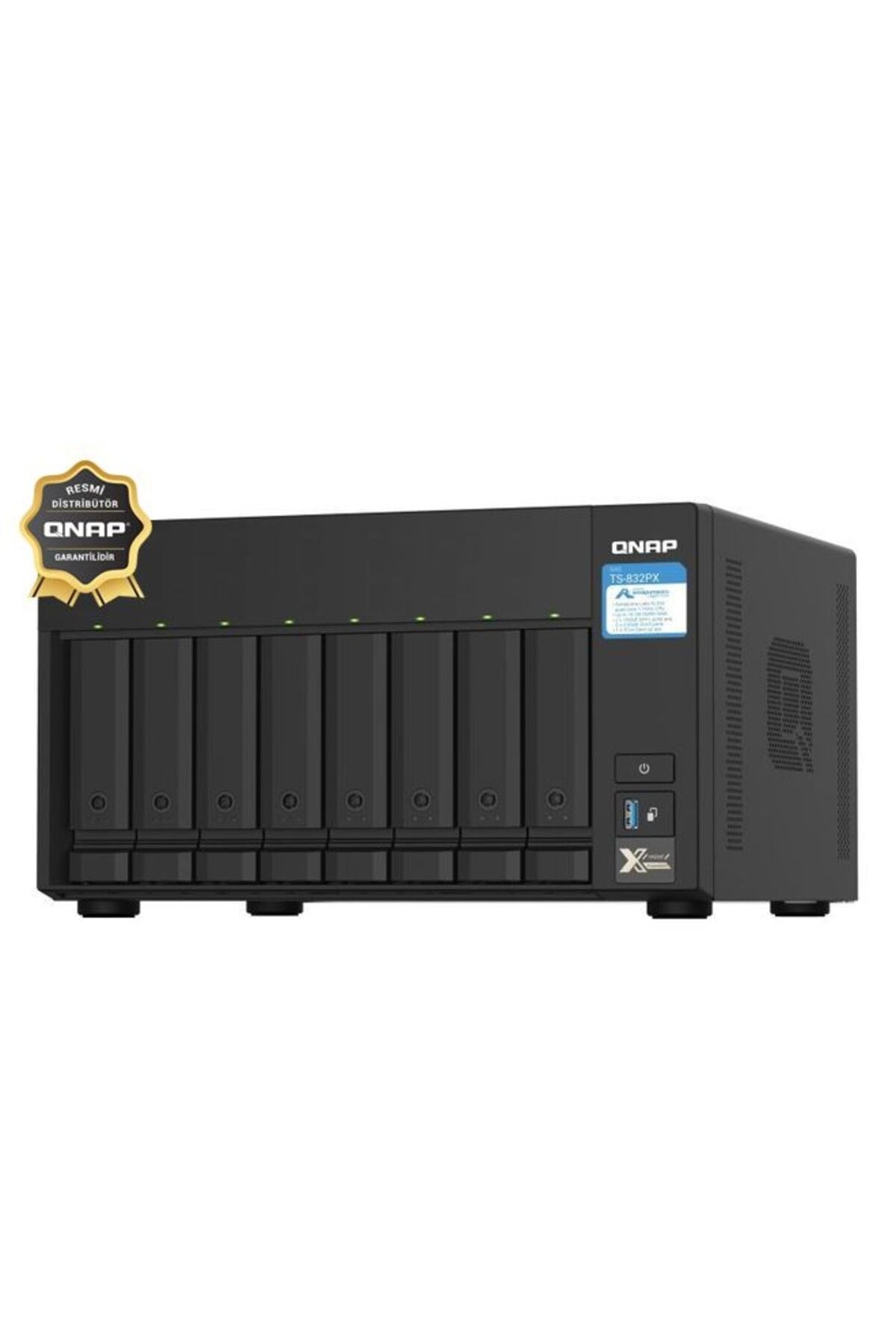 TS-832PX-4GB Ram 8 Hdd Yuvalı Tower Nas Depolama Ünitesi