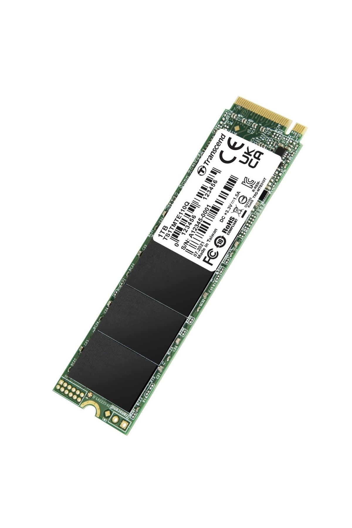 Ts1tmte110q 1tb 2000/1500mb/s Pcıe Gen3x4 Nvme M.2 Ssd