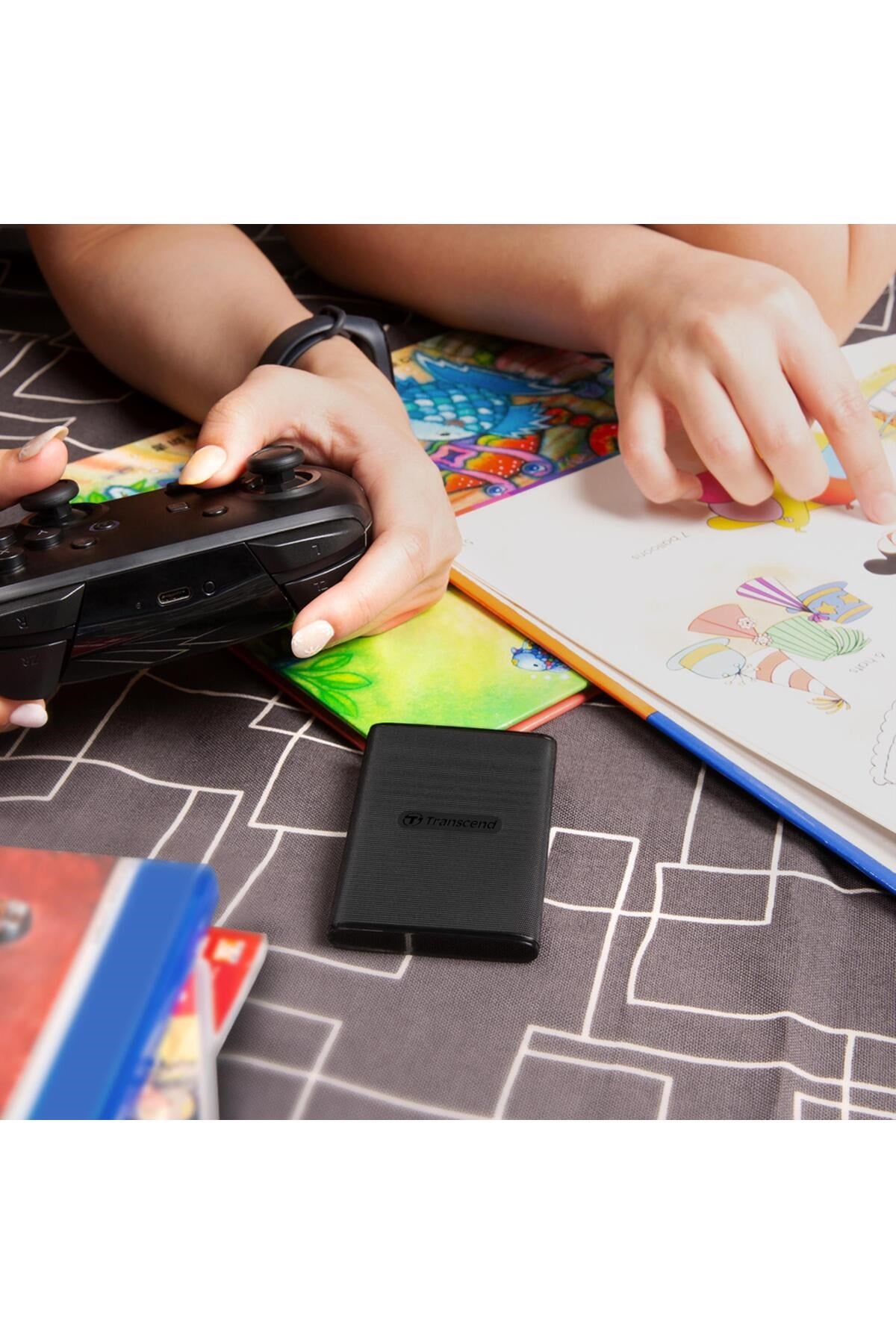 TS2TESD270C 2TB, External SSD, ESD270C,USB 3.1 Gen 2, Type C