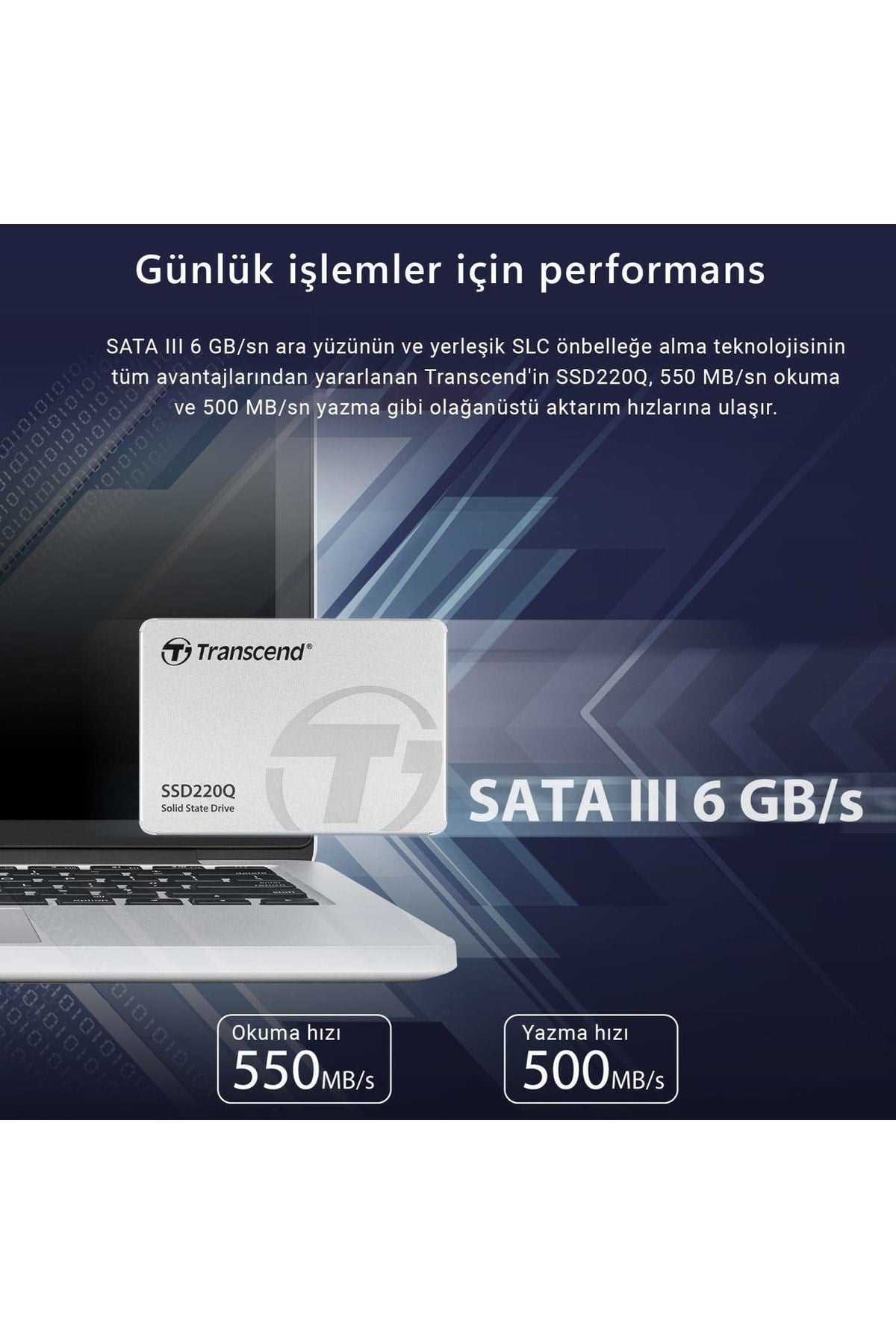 Ts2tssd220q 2tb 550-500mb/s Qlc Nand 2.5