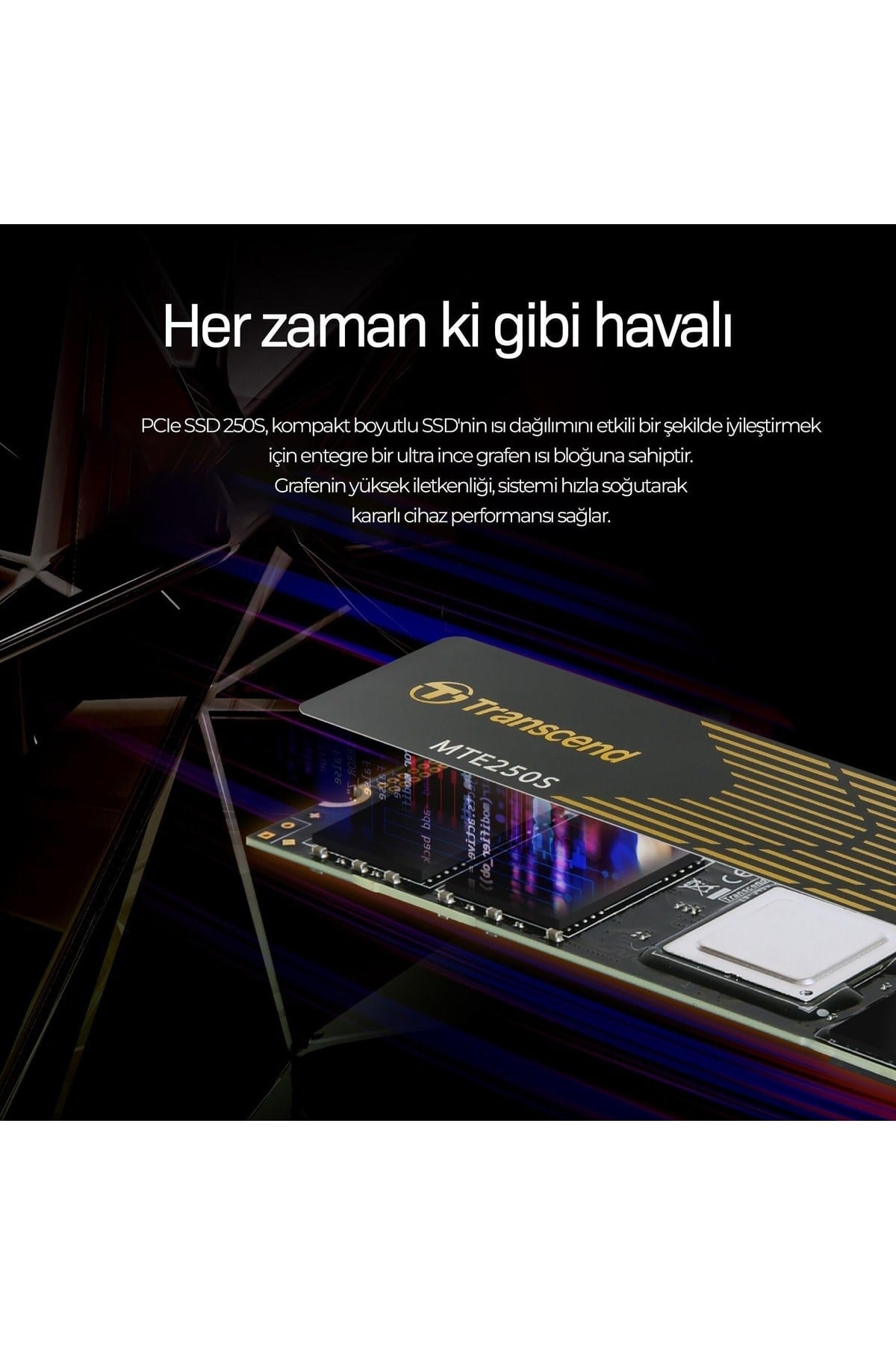 Ts4tmte250s 4tb 7500/6700mb/s Pcıe Gen4x4 Nvme 3d Tlc M.2 Ssd