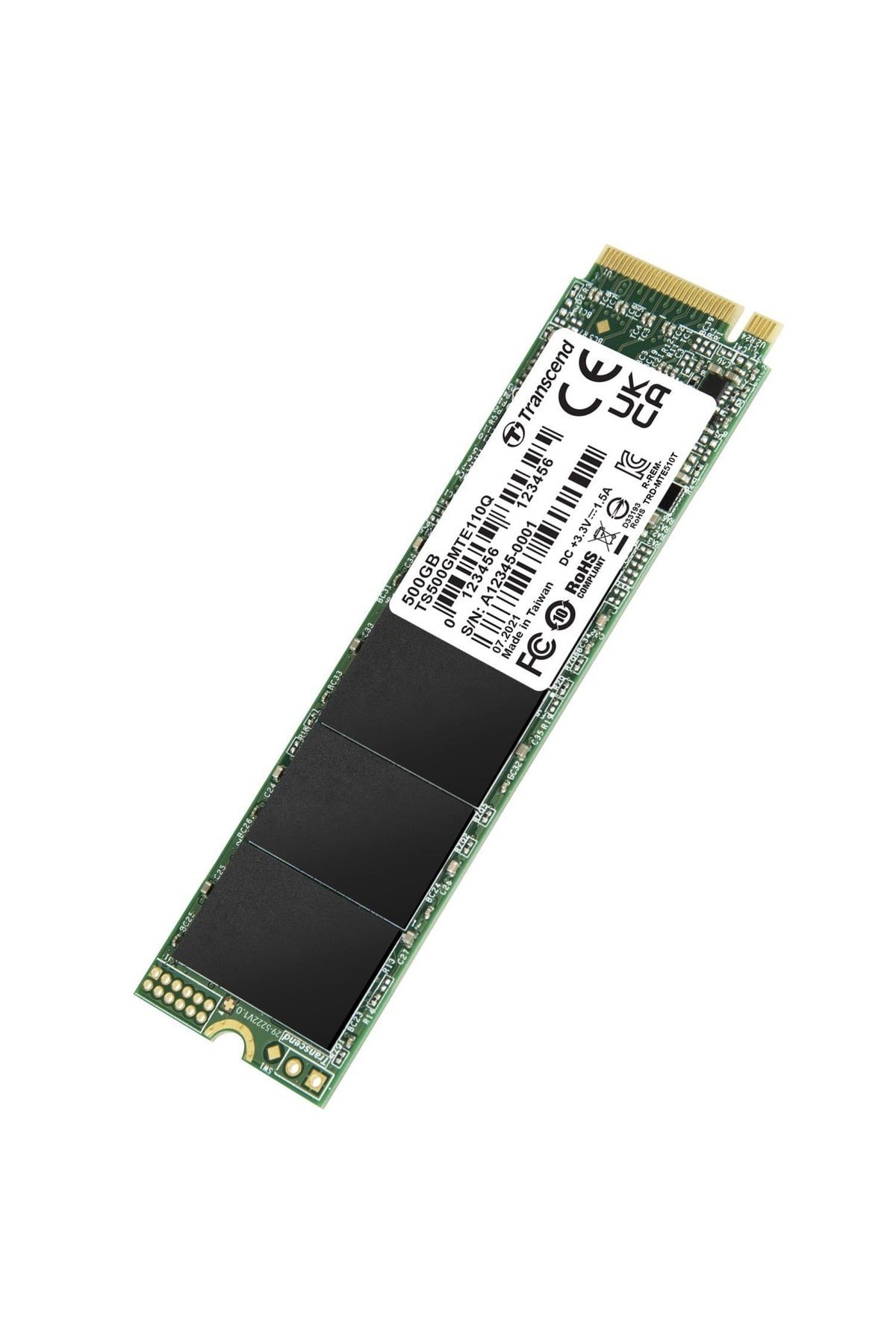 Ts500gmte110q 500gb 1900/900mb/s Pcıe Gen3x4 Qlc Nvme M.2 Ssd