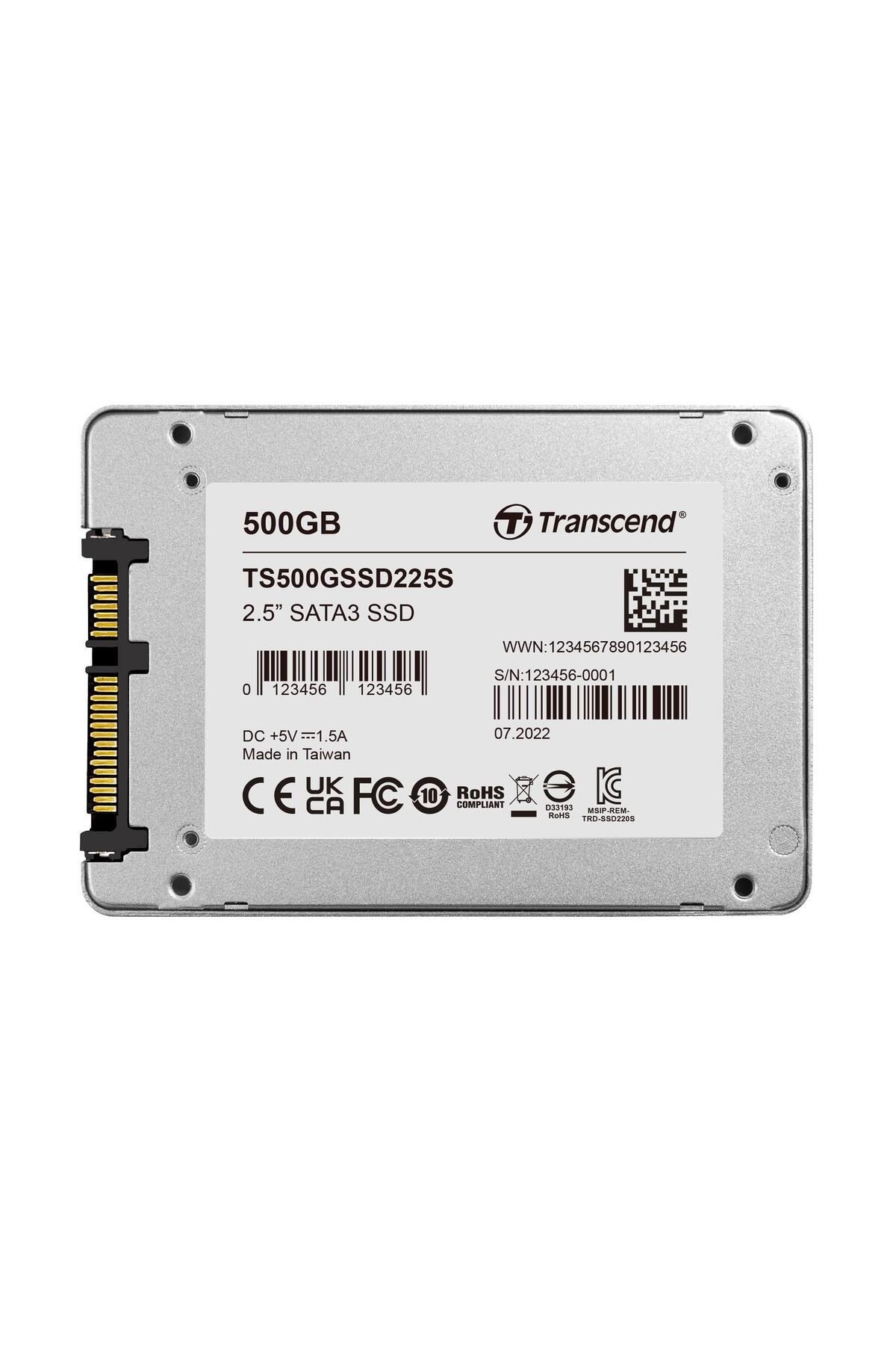 TS500GSSD225S 500GB 2.5