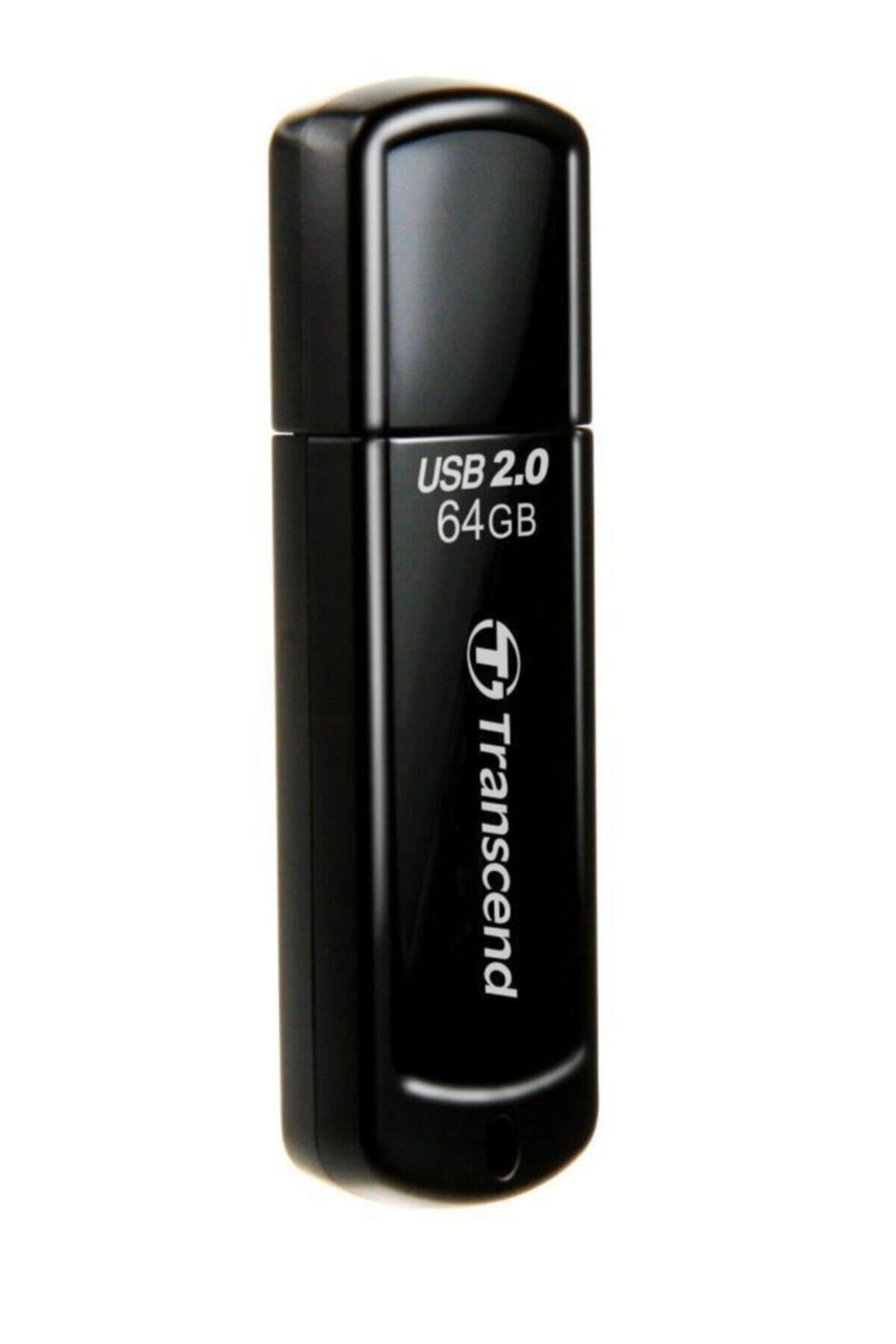 Ts64gjf350 64gb Pen Drive Usb2.0 Siyah Usb Bellek