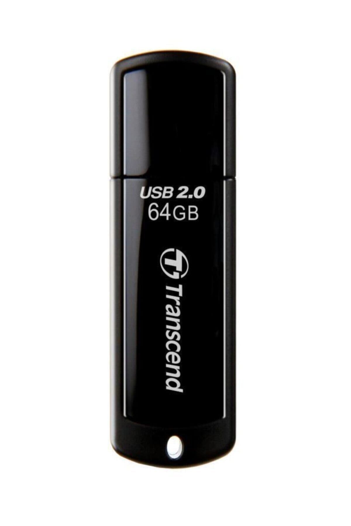 Ts64gjf350 64gb Pen Drive Usb2.0 Siyah Usb Bellek