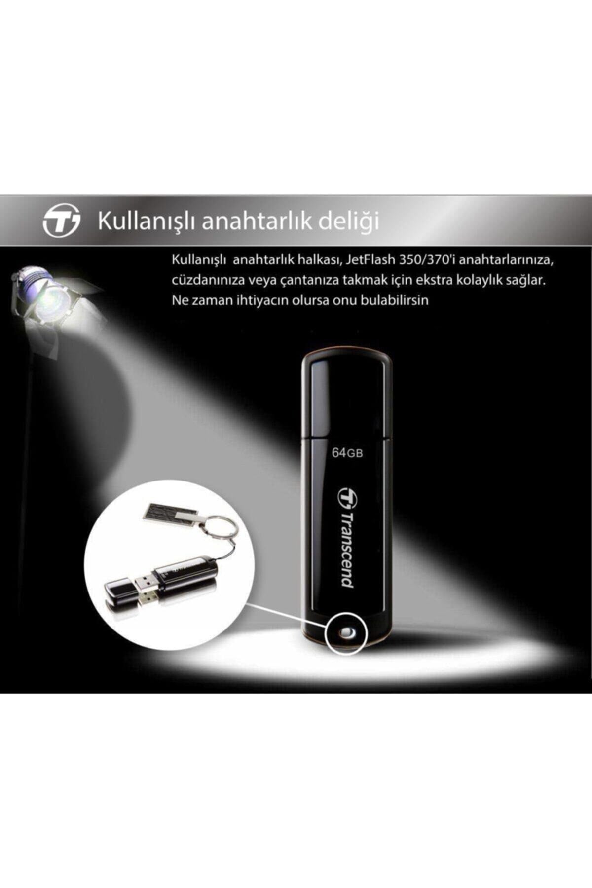 Ts64gjf700 64gb Pen Drive Usb3.1 Siyah Usb Bellek