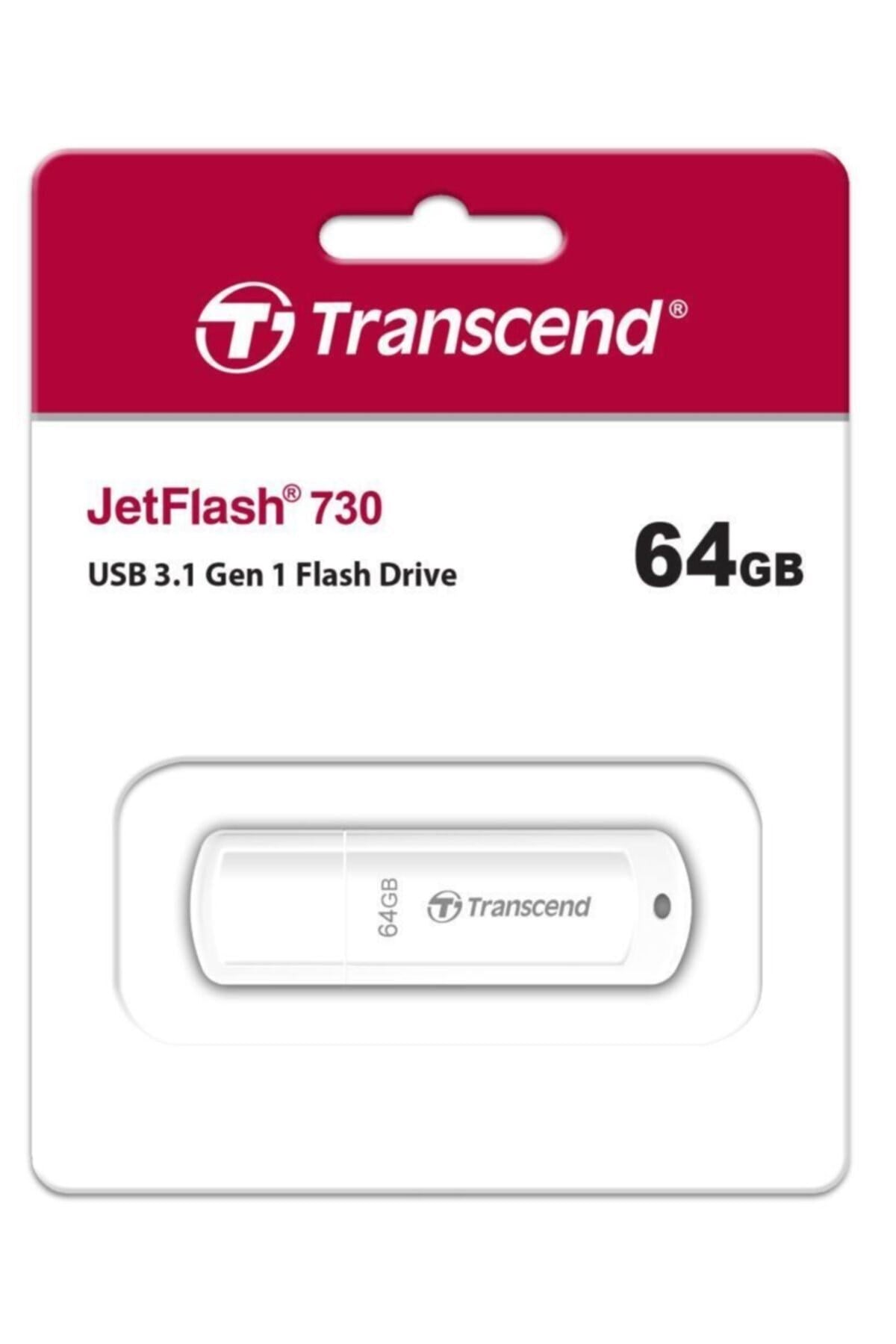 Ts64gjf730 64gb Pen Drive Usb3.1 Beyaz Usb Bellek