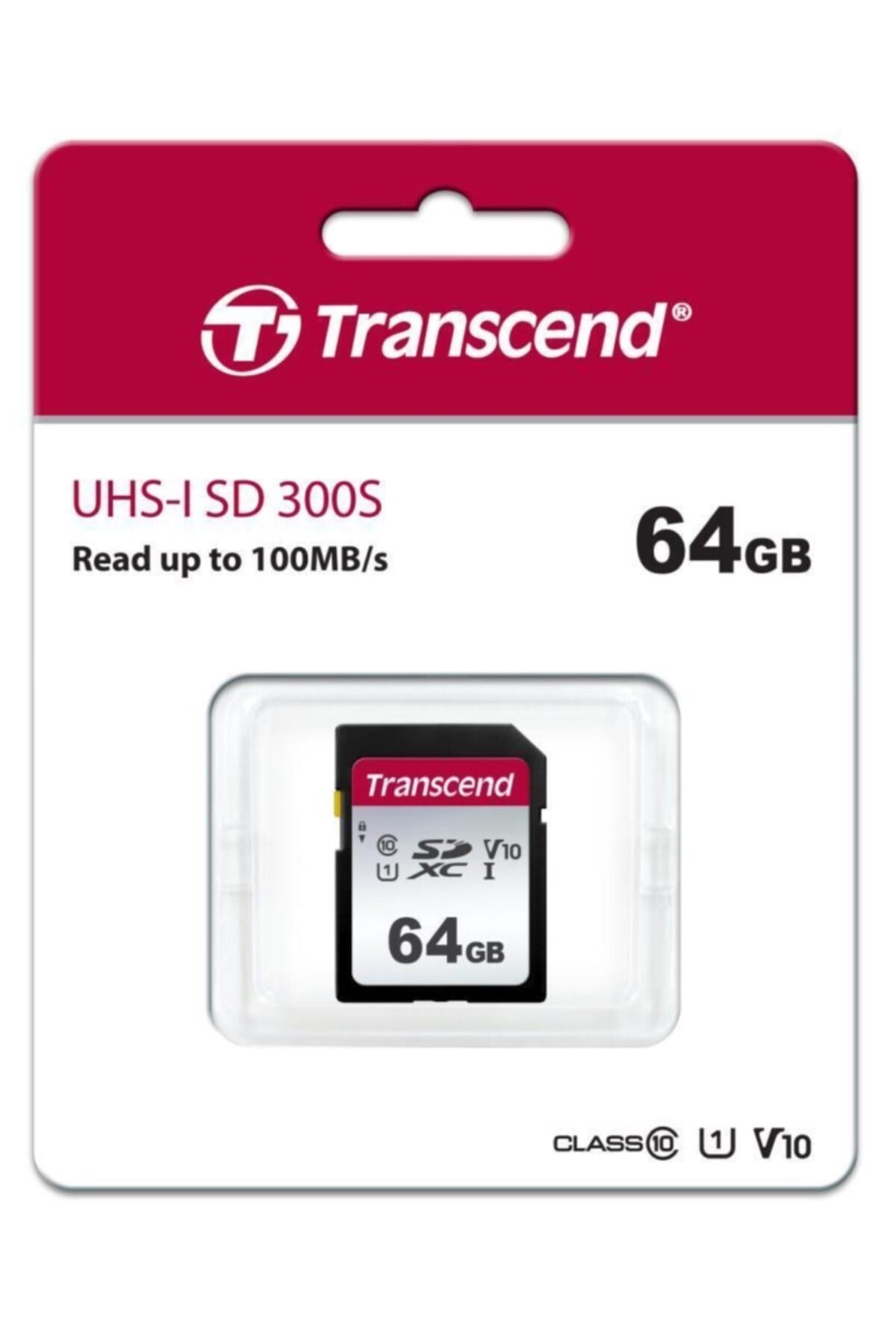 Ts64gsdc300s 64gb Sdxc/sdhc Uhs-ı U1 Sd Hafıza Kartı