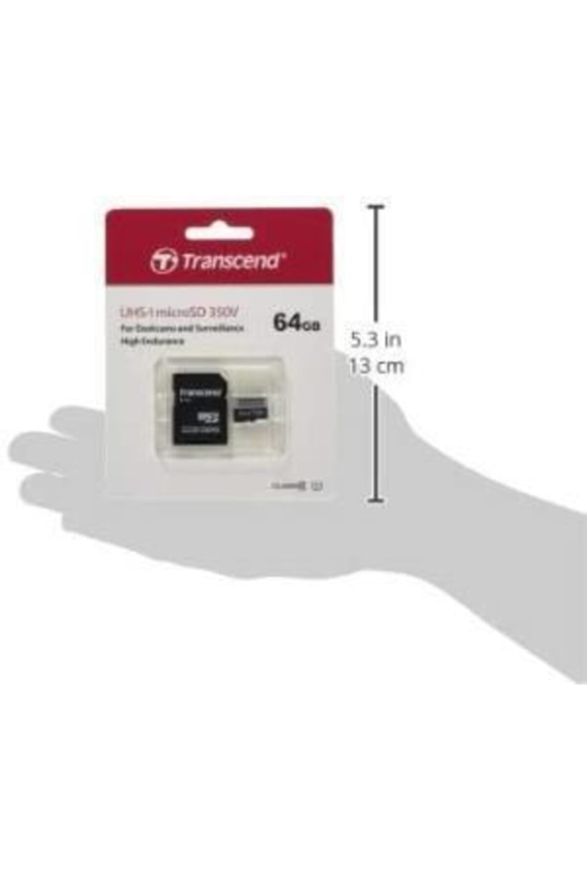 Ts64gusd350v 64gb High Endurance U1 Sürekli Kayıt Microsd Hafıza Kartı