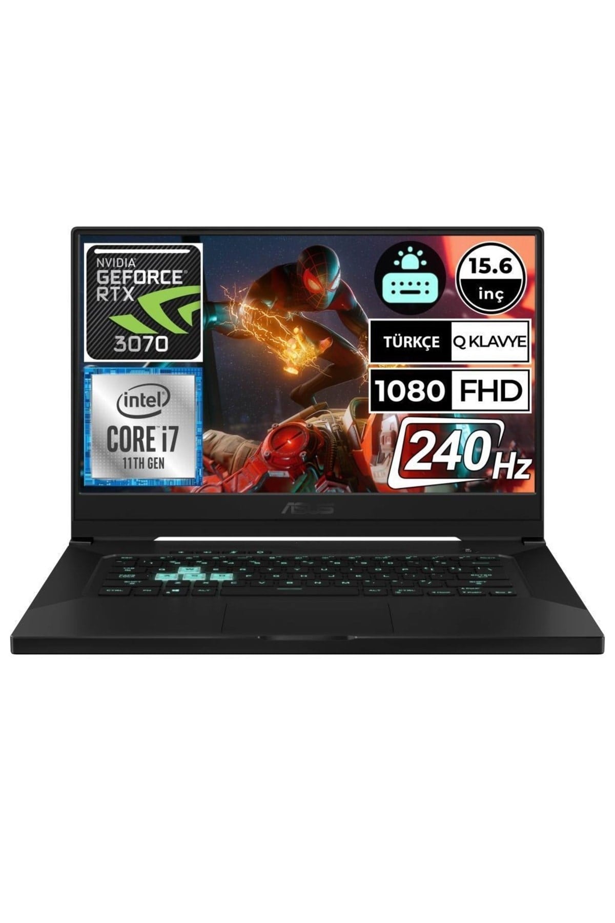 Tuf Dash F15 Fx516pr-ga24f08 I7-11370h 16gb 512ssd Rtx3070 15.6