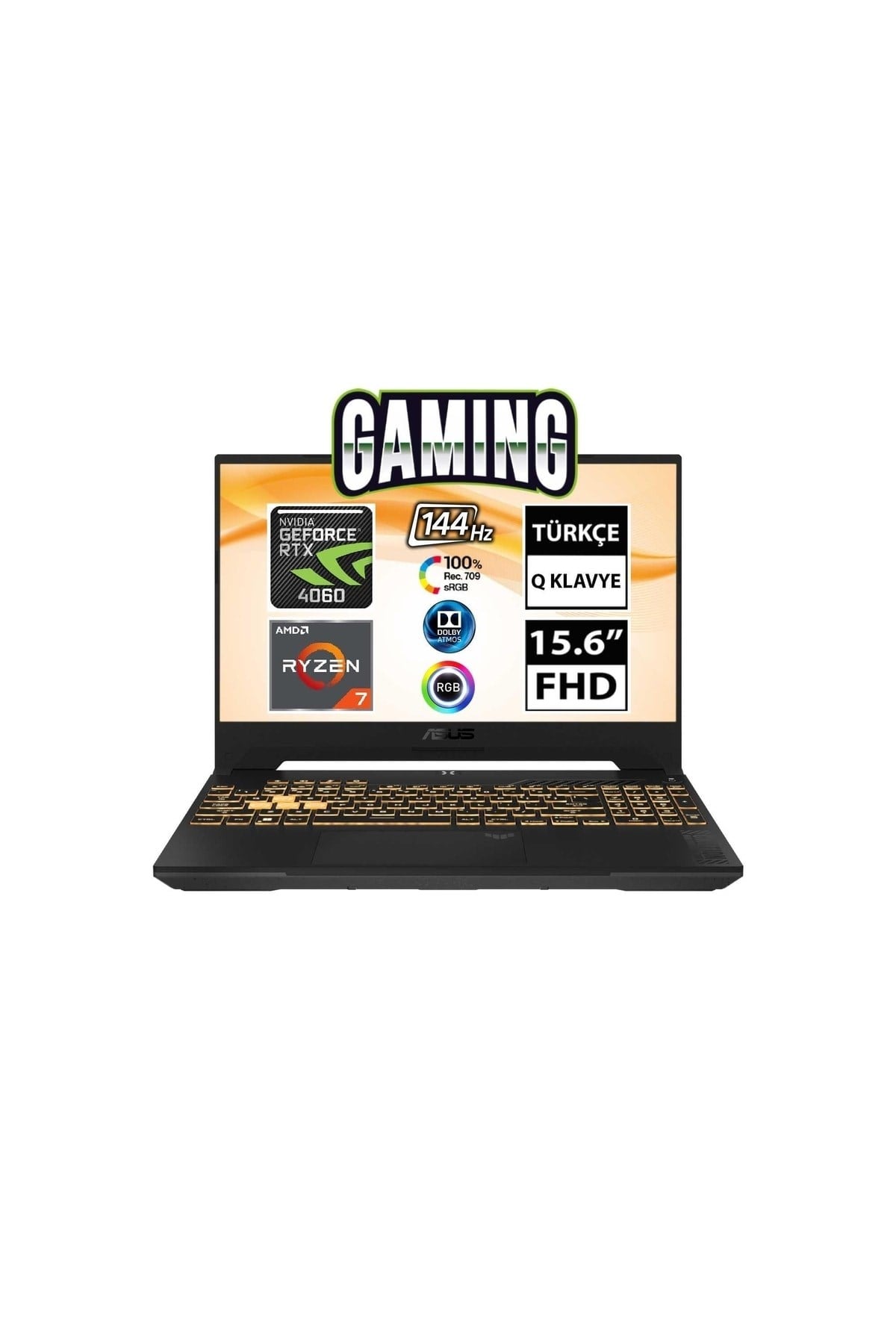 Tuf Gaming A15 Fa507nv-lp037a5 Ryzen7 7735hs 32gb 512ssd+1tbssd Rtx4060 15.6