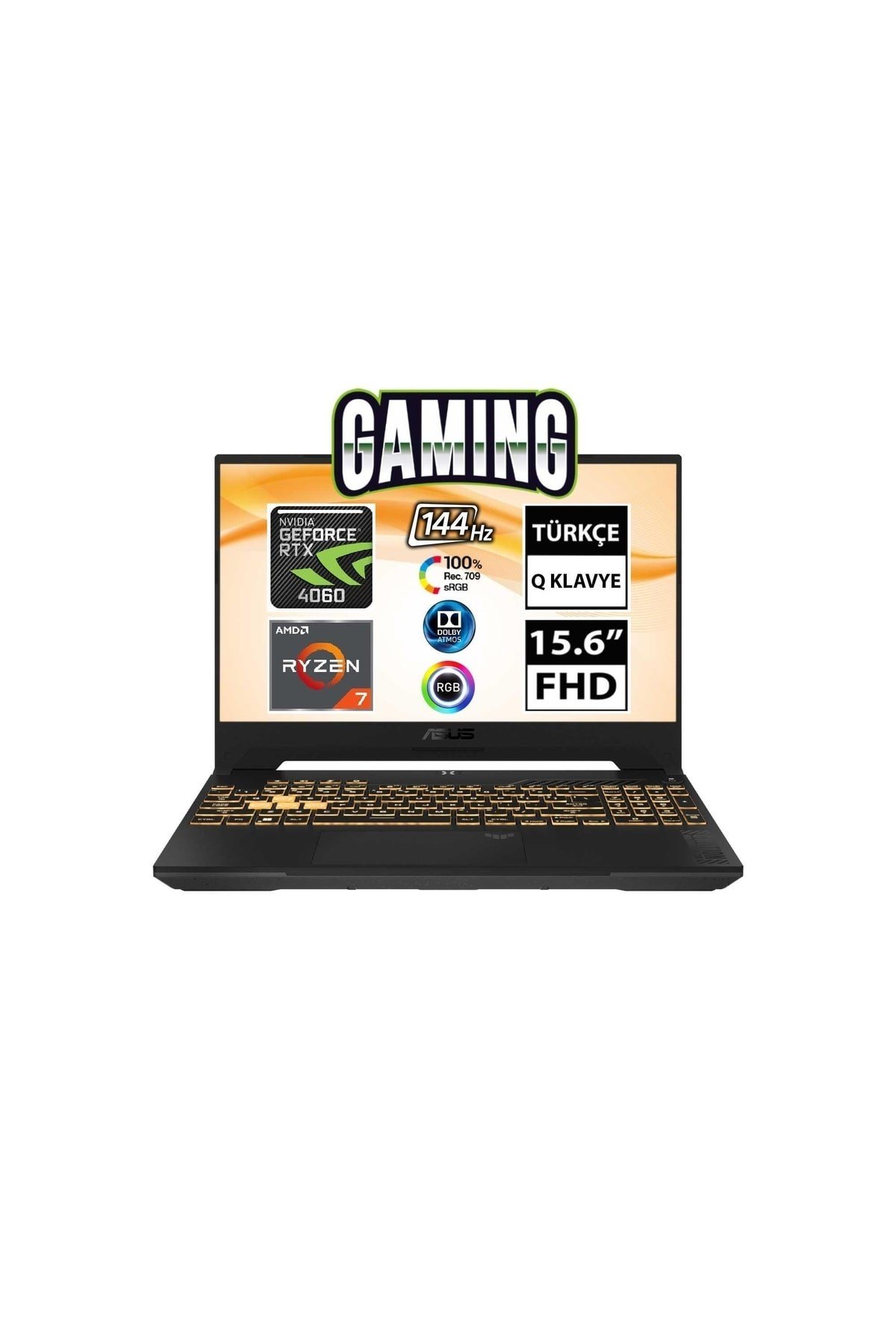 Tuf Gaming A15 Fa507nv-lp037a7 Ryzen7 7735hs 64gb 1tbssd Rtx4060 15.6