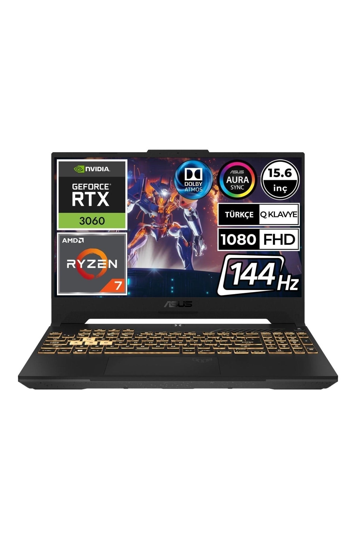 Tuf Gaming A15 Fa507rm-hn052a6 Ryzen7 6800h 64gb 512ssd Rtx3060 15.6