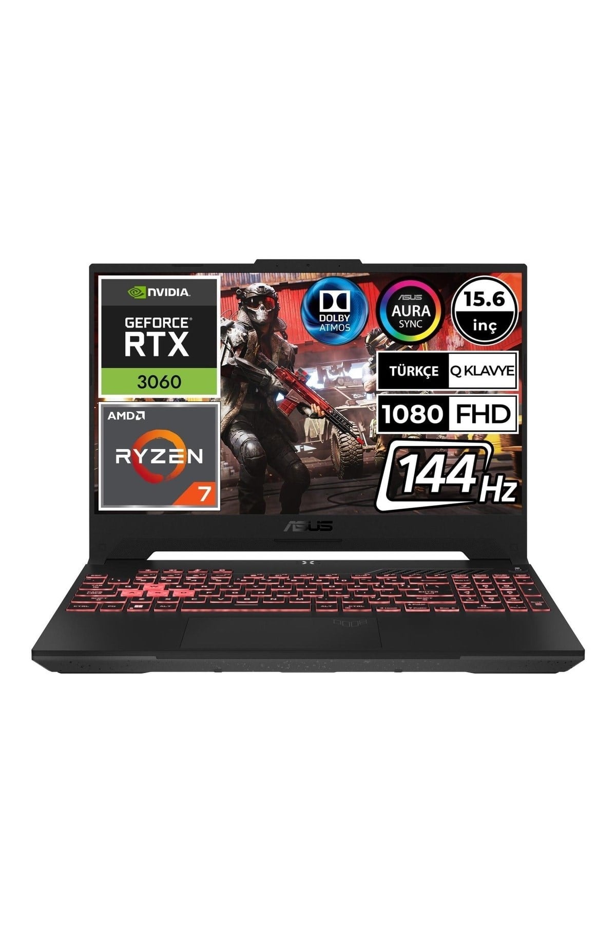 Tuf Gaming A15 Fa507rm-hn096a2 Ryzen7 6800h 16gb 512ssd+1tbssd Rtx3060 15.6