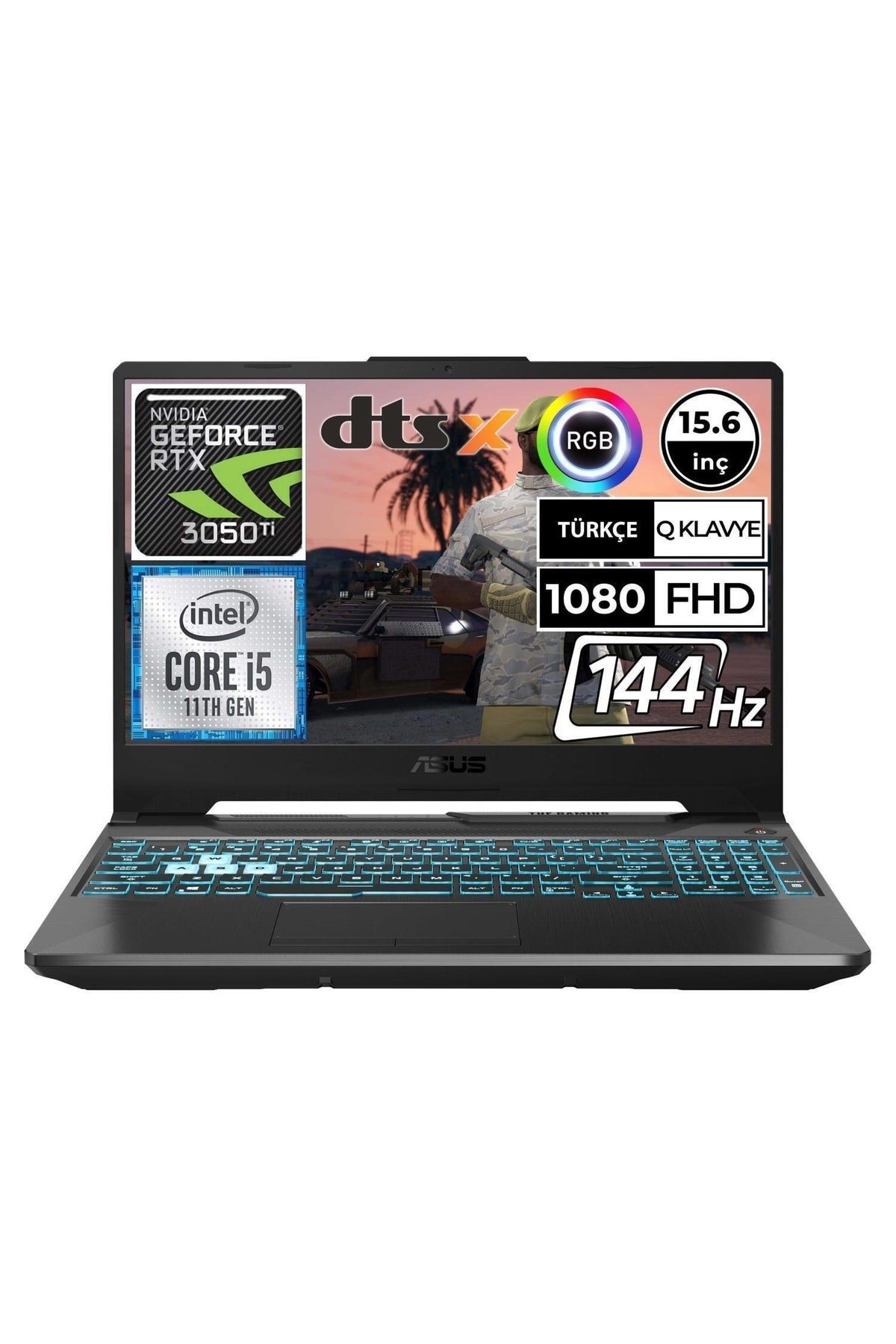 Tuf Gaming F15 Fx506he-hn011a7 I5-11400h 32gb 1tbssd Rtx3050ti 15.6