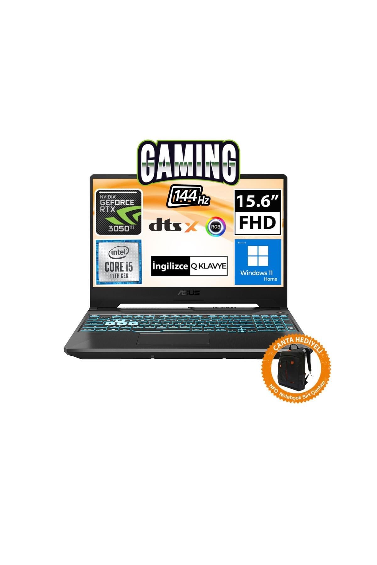 TUF Gaming F15 FX506HEB-RS00TT01 i5-11400H 16GB 1TBSSD RTX3050Ti 15.6