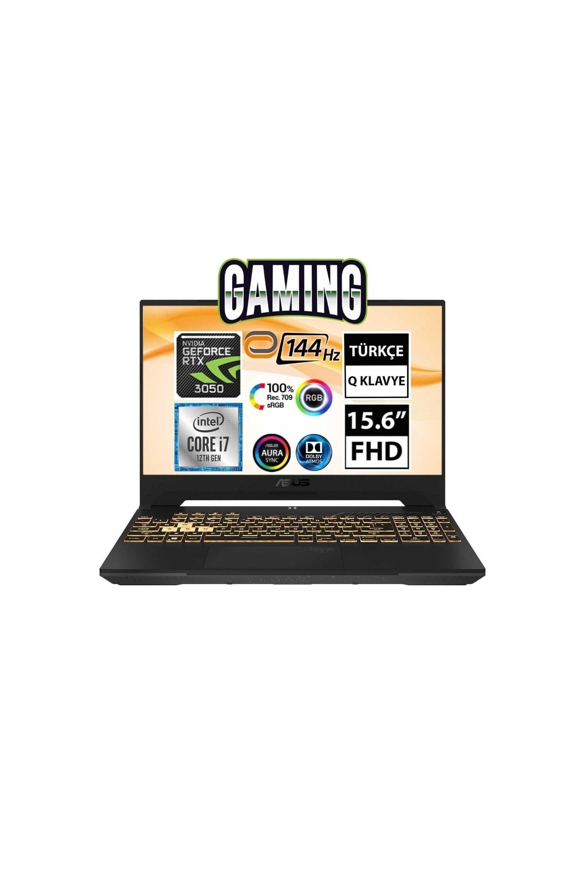 Tuf Gaming F15 Fx507zc4-hn009a5 I7-12700h 32gb 512ssd+1tbssd Rtx3050 15.6