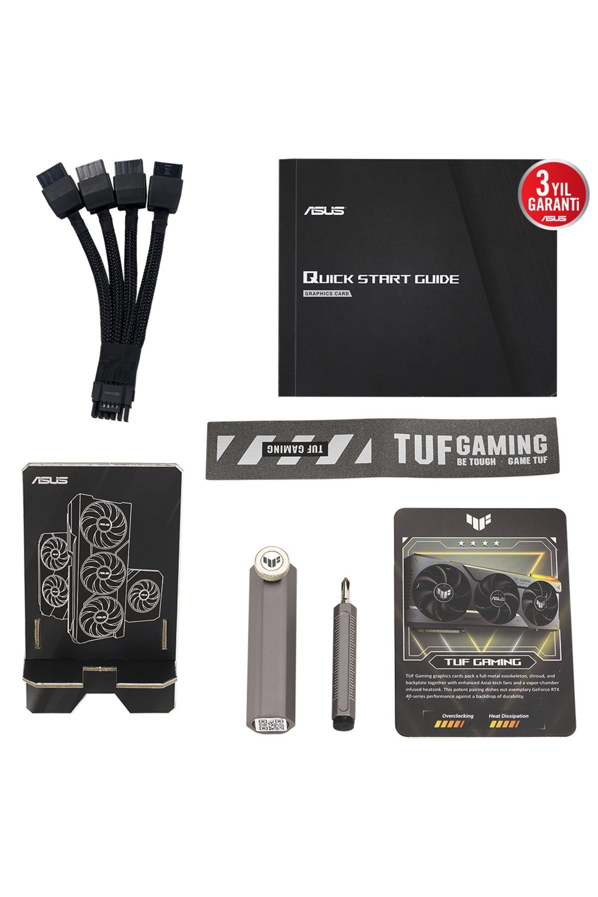 TUF-RTX4080-O16G-GAMING 16GB Geforce RTX4080 GDDR6X 256bit 2xHDMI 3xDP 16x Ekran Kartı (ARGB)
