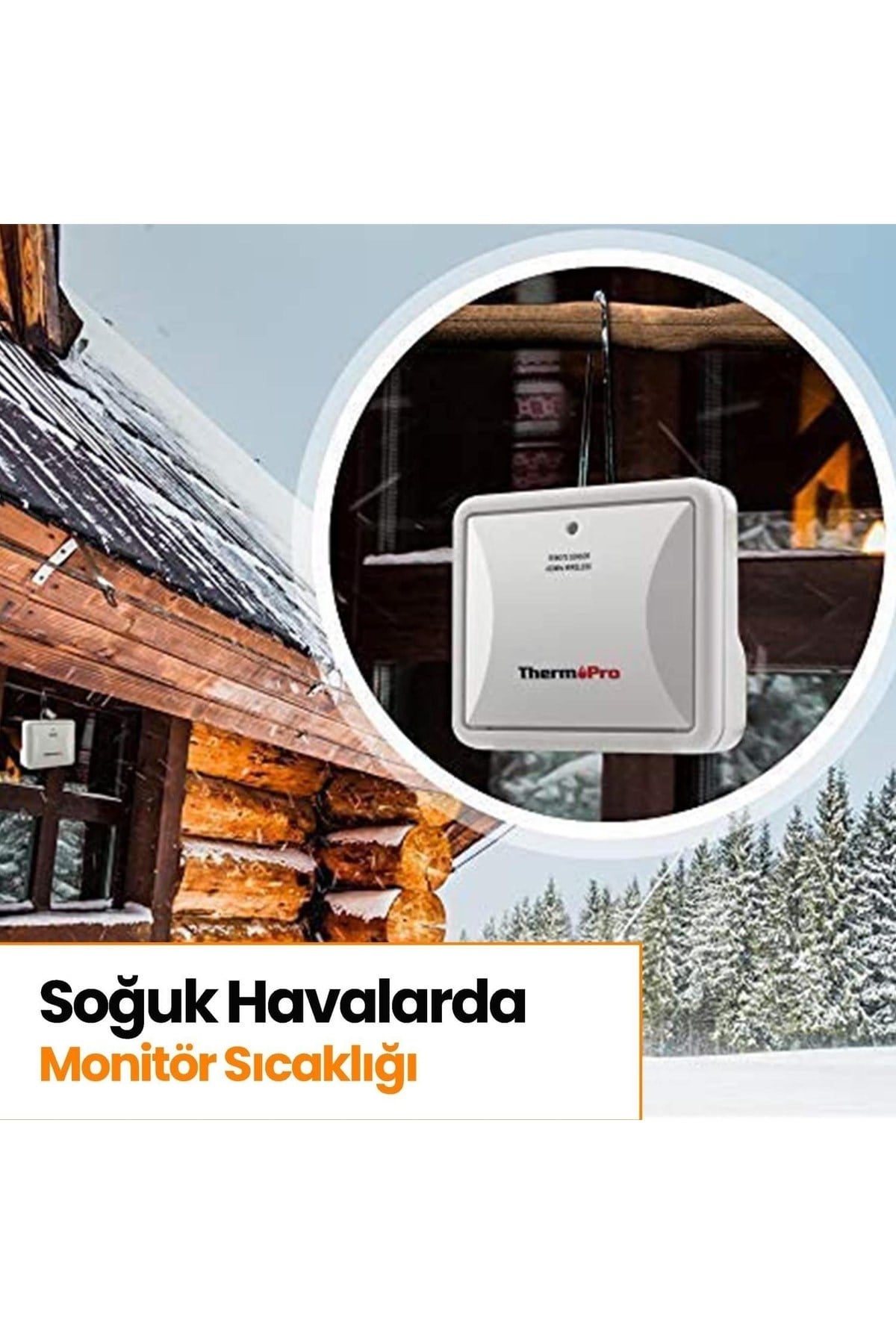 TX-4C İlave Dış Sensör (TP60C, TP63C, TP65C) İçin Uyumludur