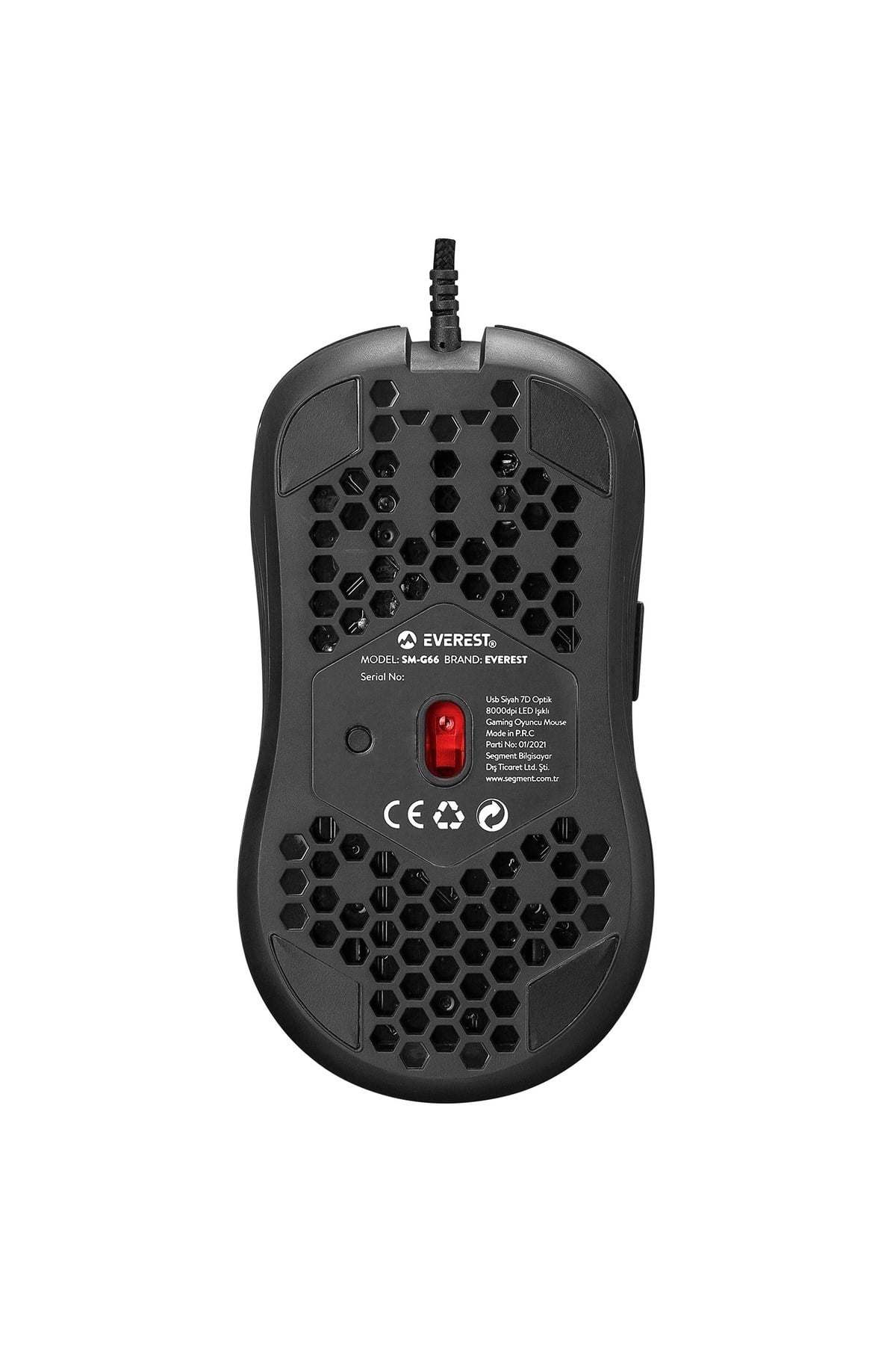 Tx Sm-g66 X-hole Usb Siyah 7d Optik 8000dpi Led Işıklı Gaming Oyuncu Mouse Tex Yeni Model Desen 7