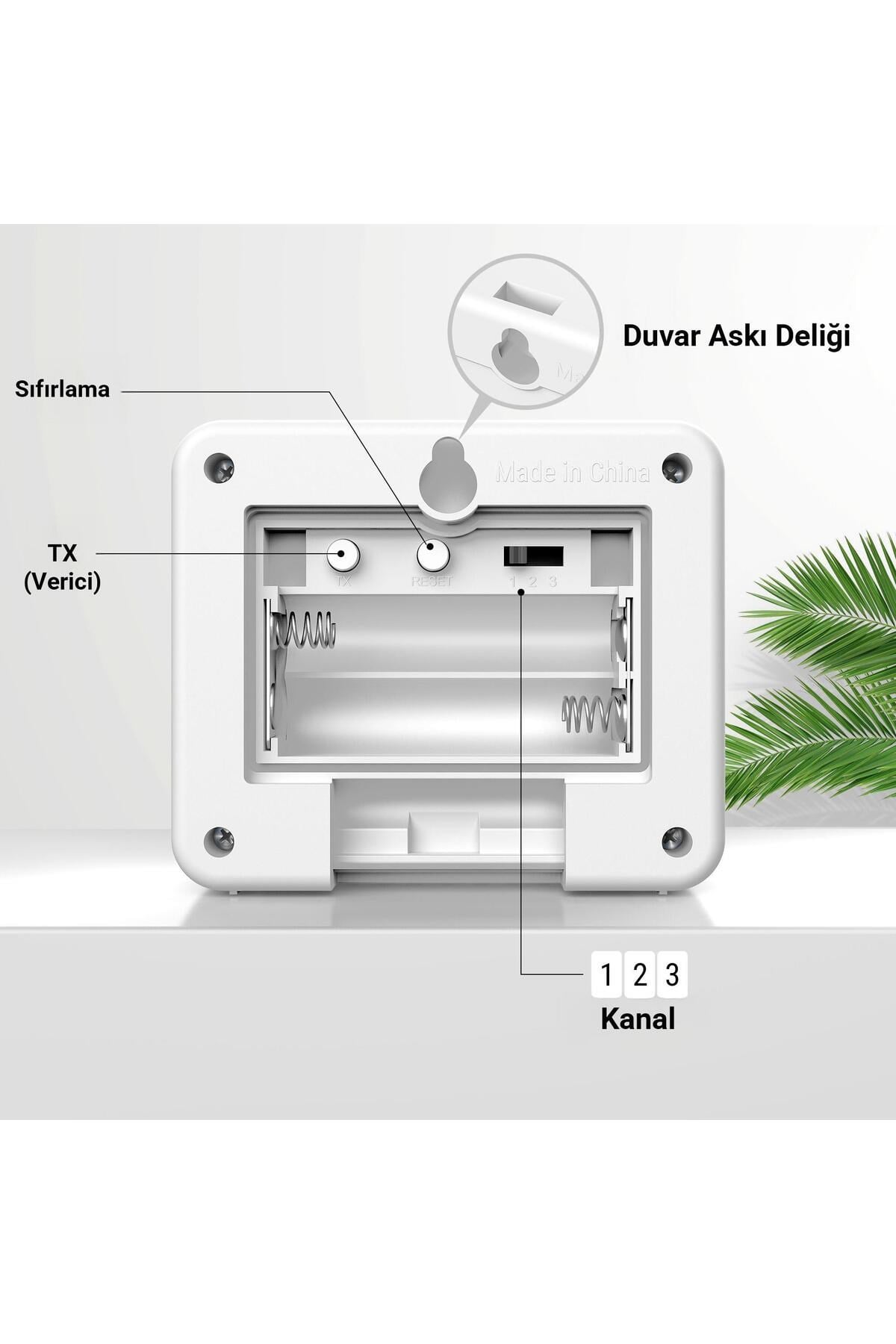 TX7B İlave Dış Sensör (TP280B,TP260B için)