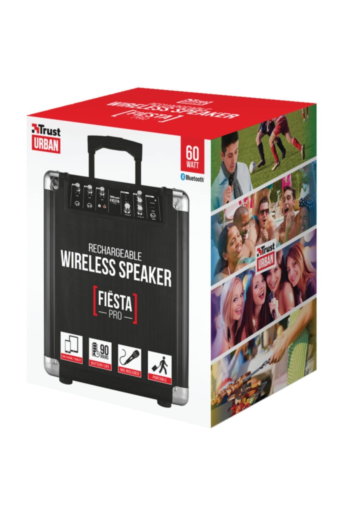 URBAN 21216 FİESTA PRO WIRELESS SPEAKER-SİYAH